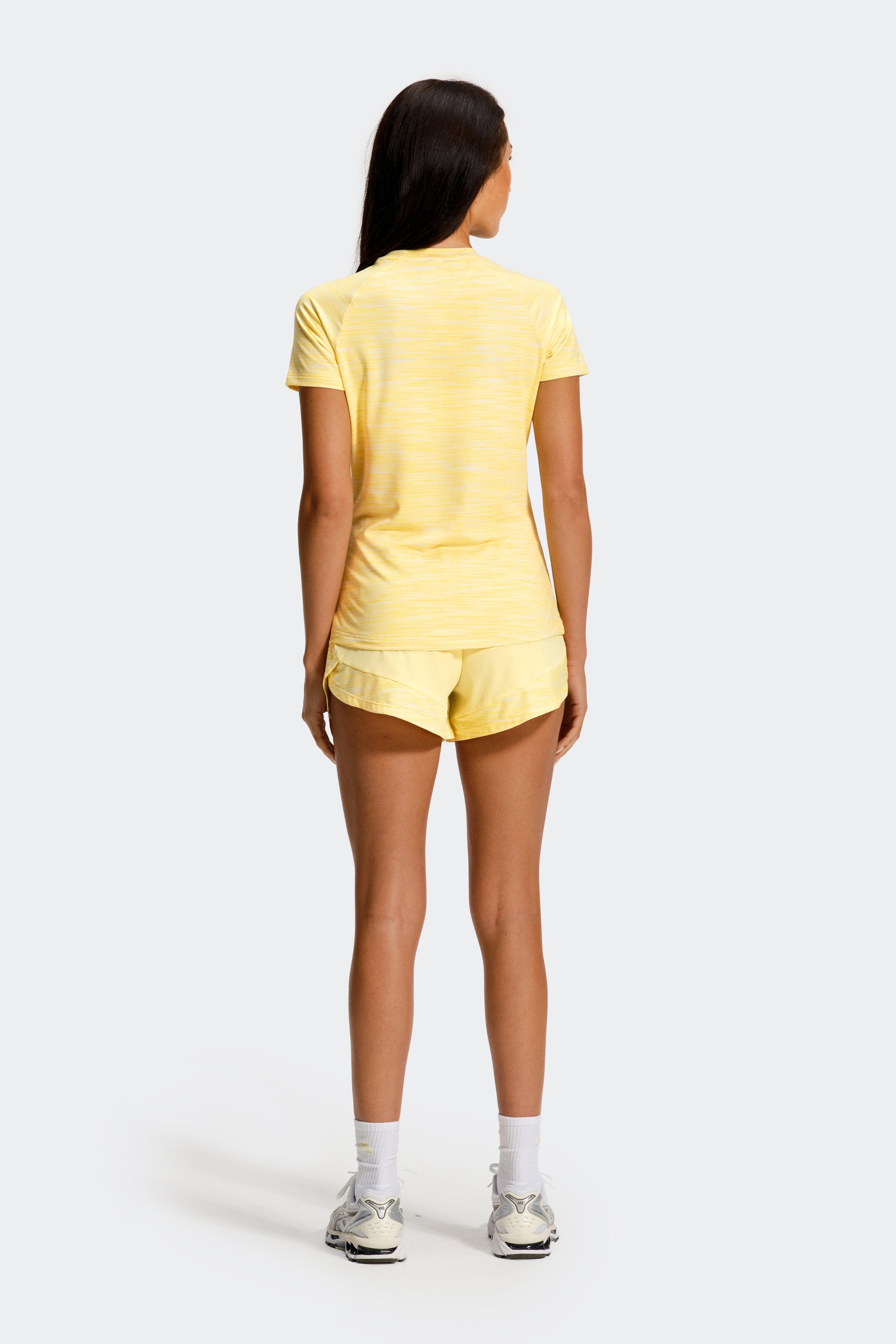 Women's Trail Short - Lemon/White