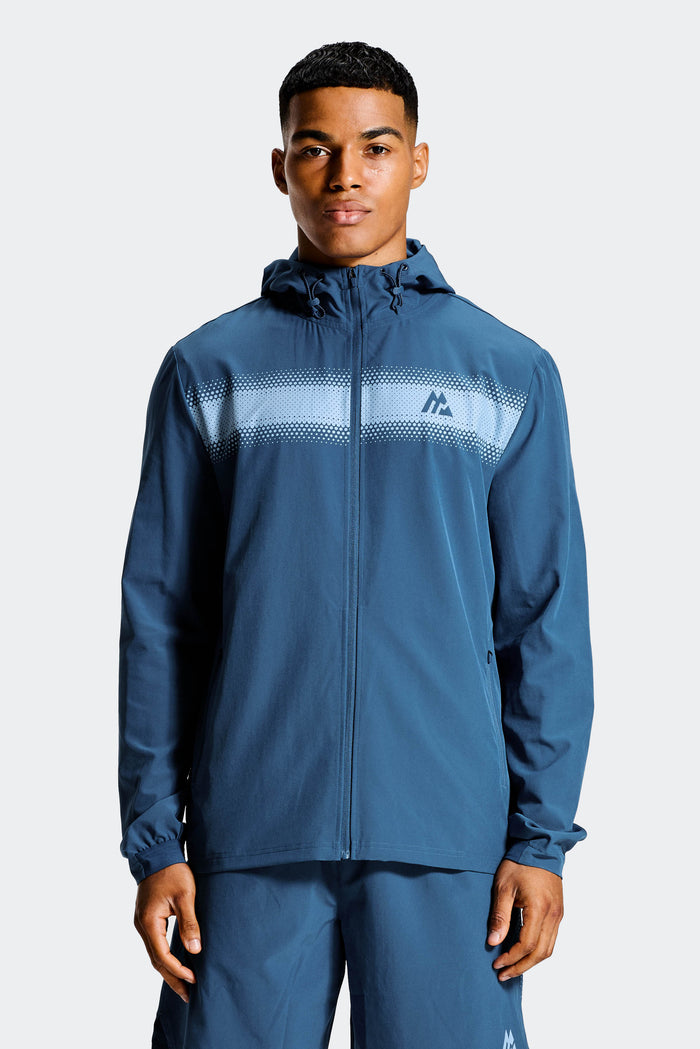 Pixel Jacket - Naval/Cloudy Blue