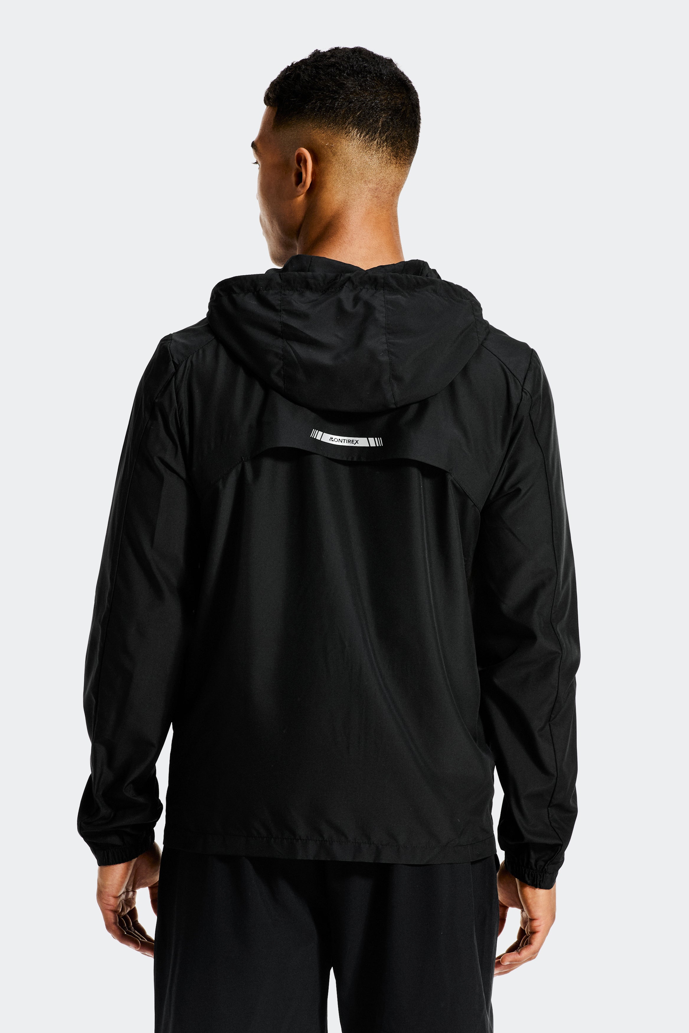 Breeze 3.0 Windbreaker Black | Montirex Sportswear Gymwear