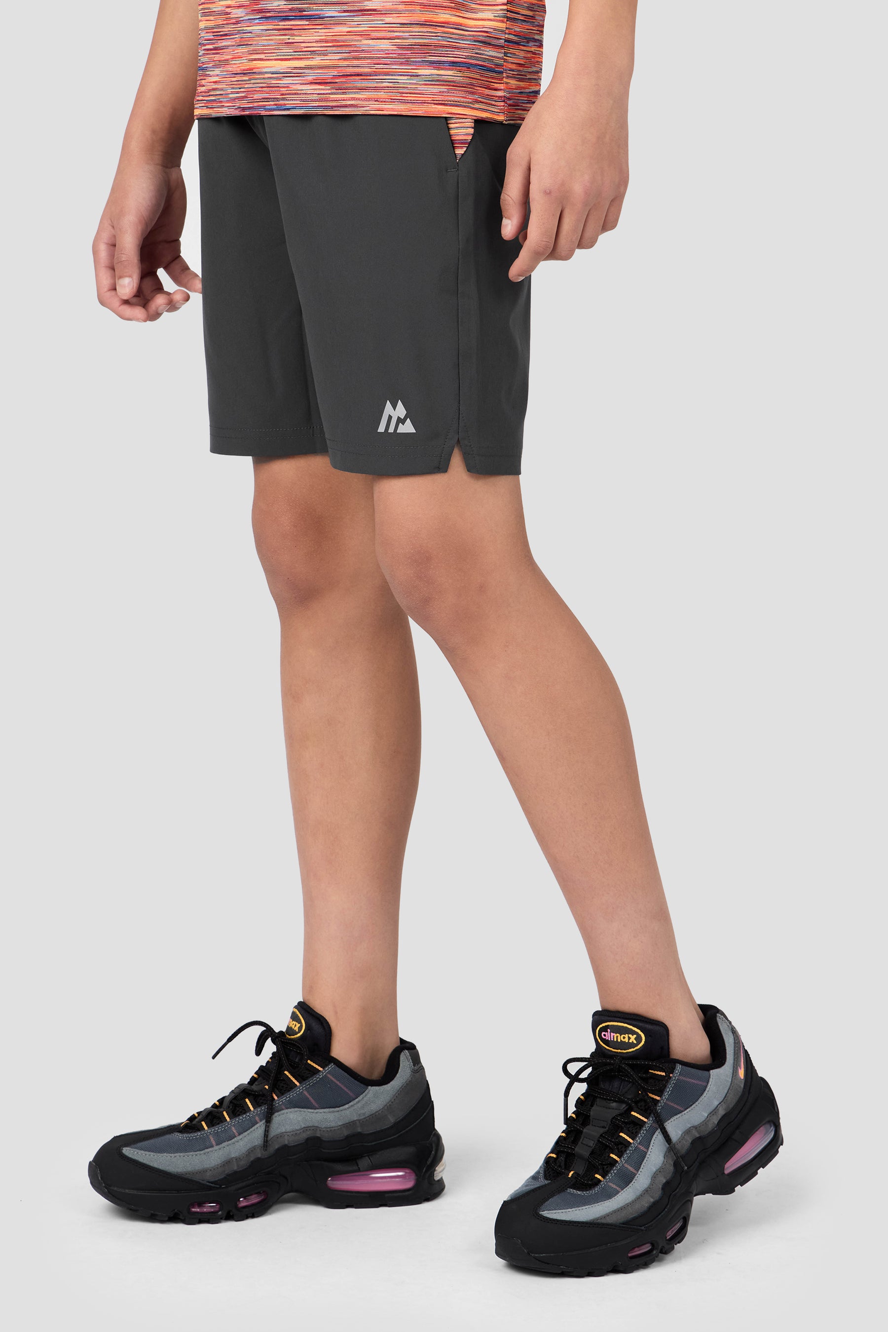 Boys Trail 2.0 Short - Grey/Orange/Red/Blue