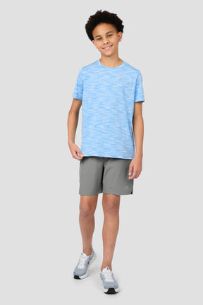 Boys Trail 2.0 Short - Grey/Blue/White