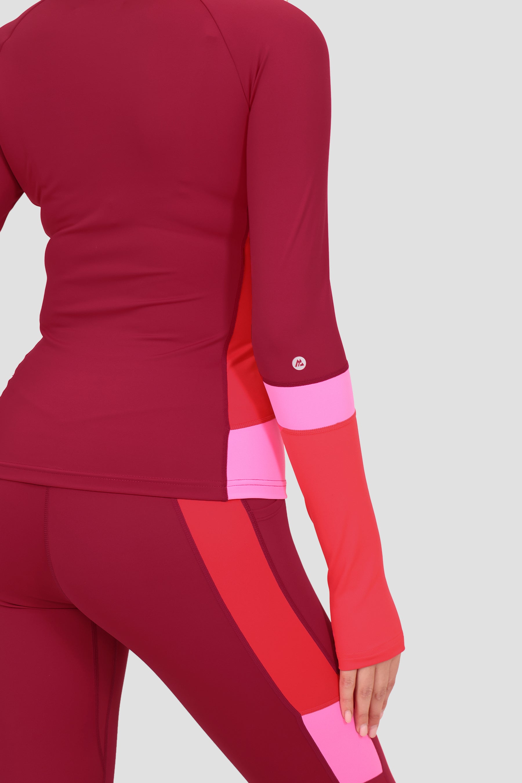 Power Panelled 2.0 Full Zip - Cherries Jubilee/Raspberry/Sugar Plum