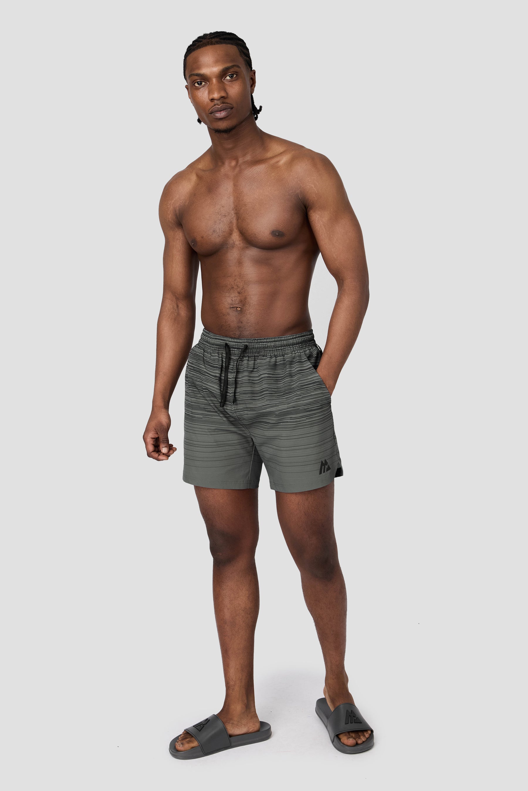 Trail Swim Short - Black/Asphalt