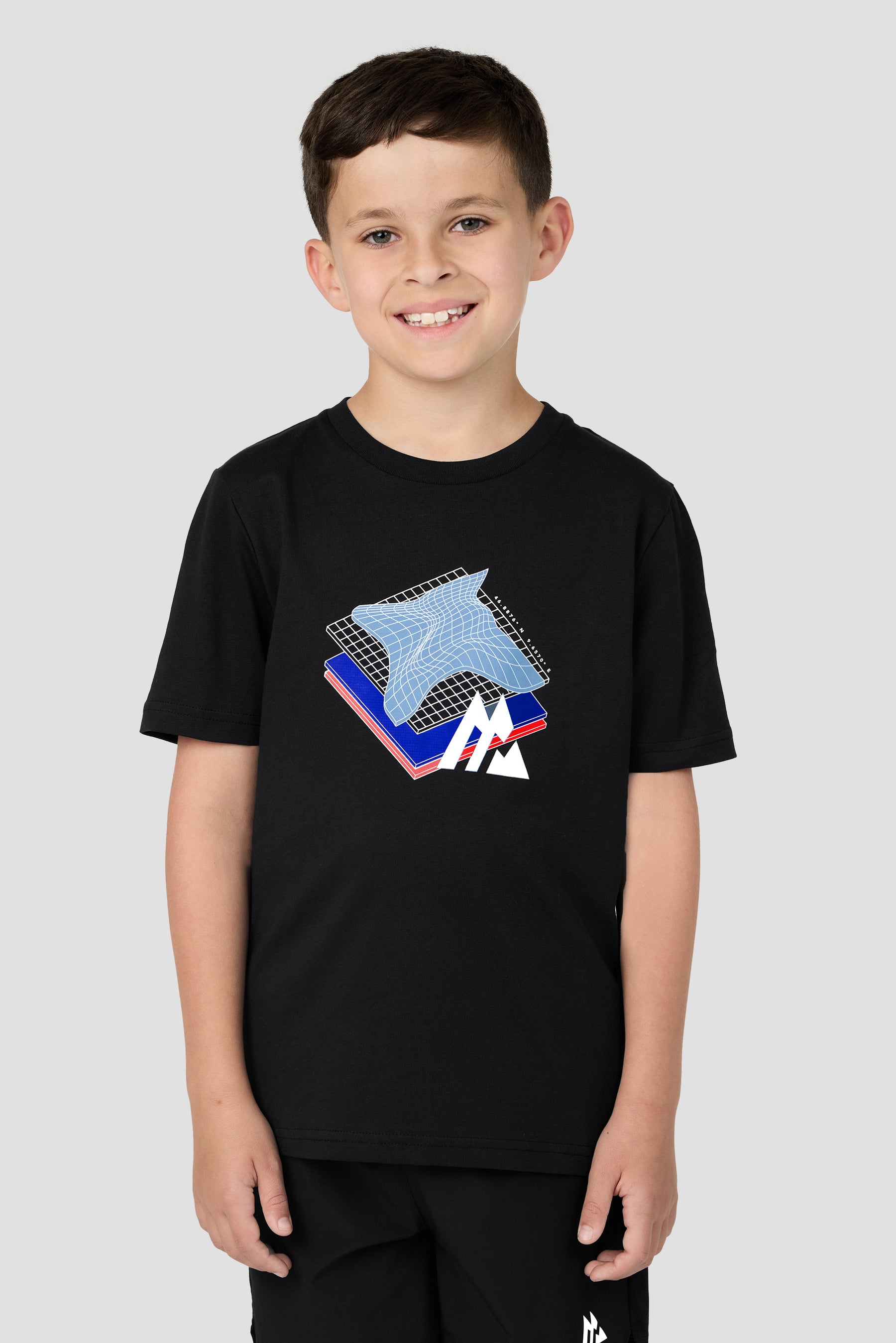 Boys Echo T-Shirt - Black
