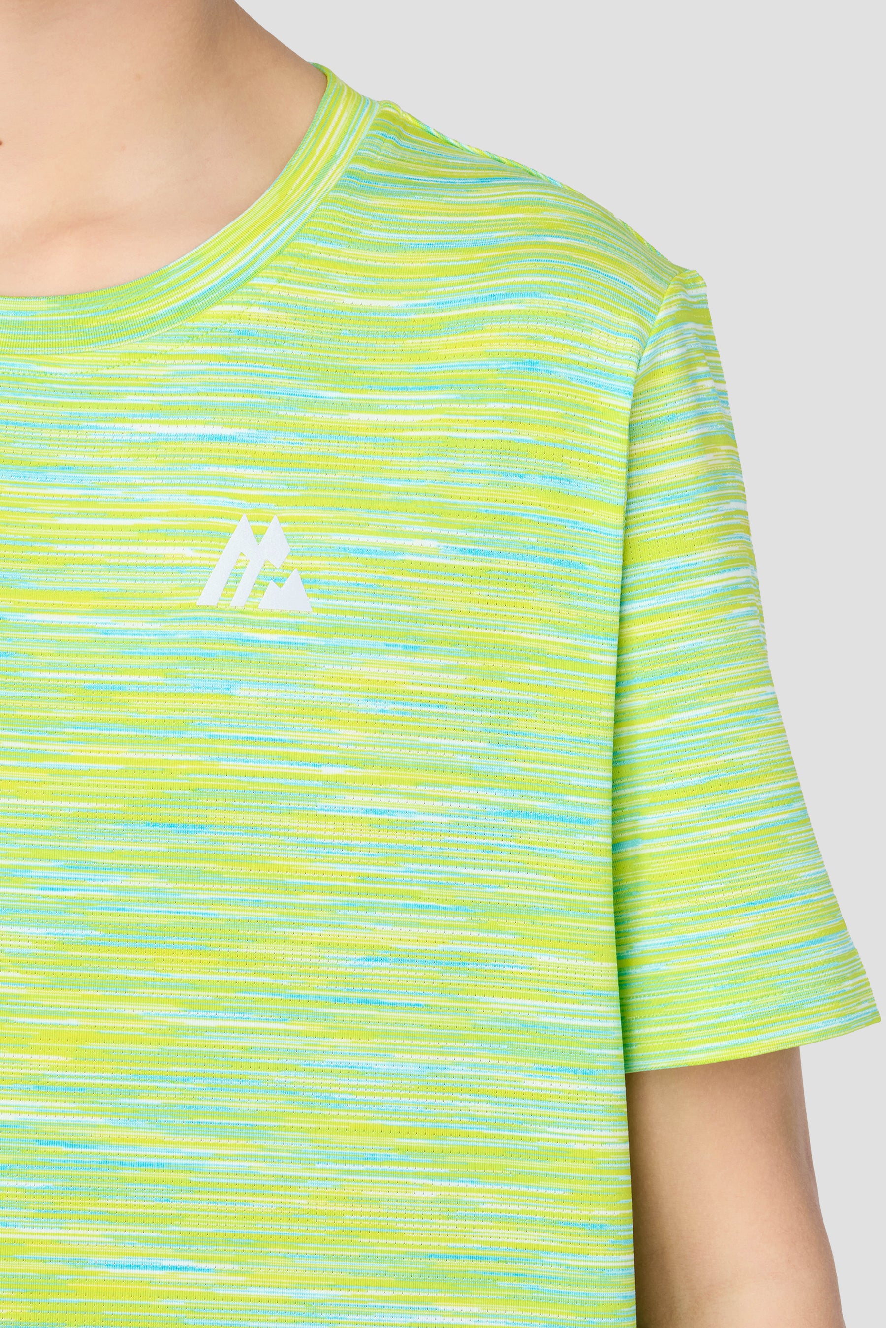 Boys Trail T-Shirt  - Yellow/Blue/White