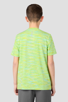 Boys Trail T-Shirt  - Yellow/Blue/White