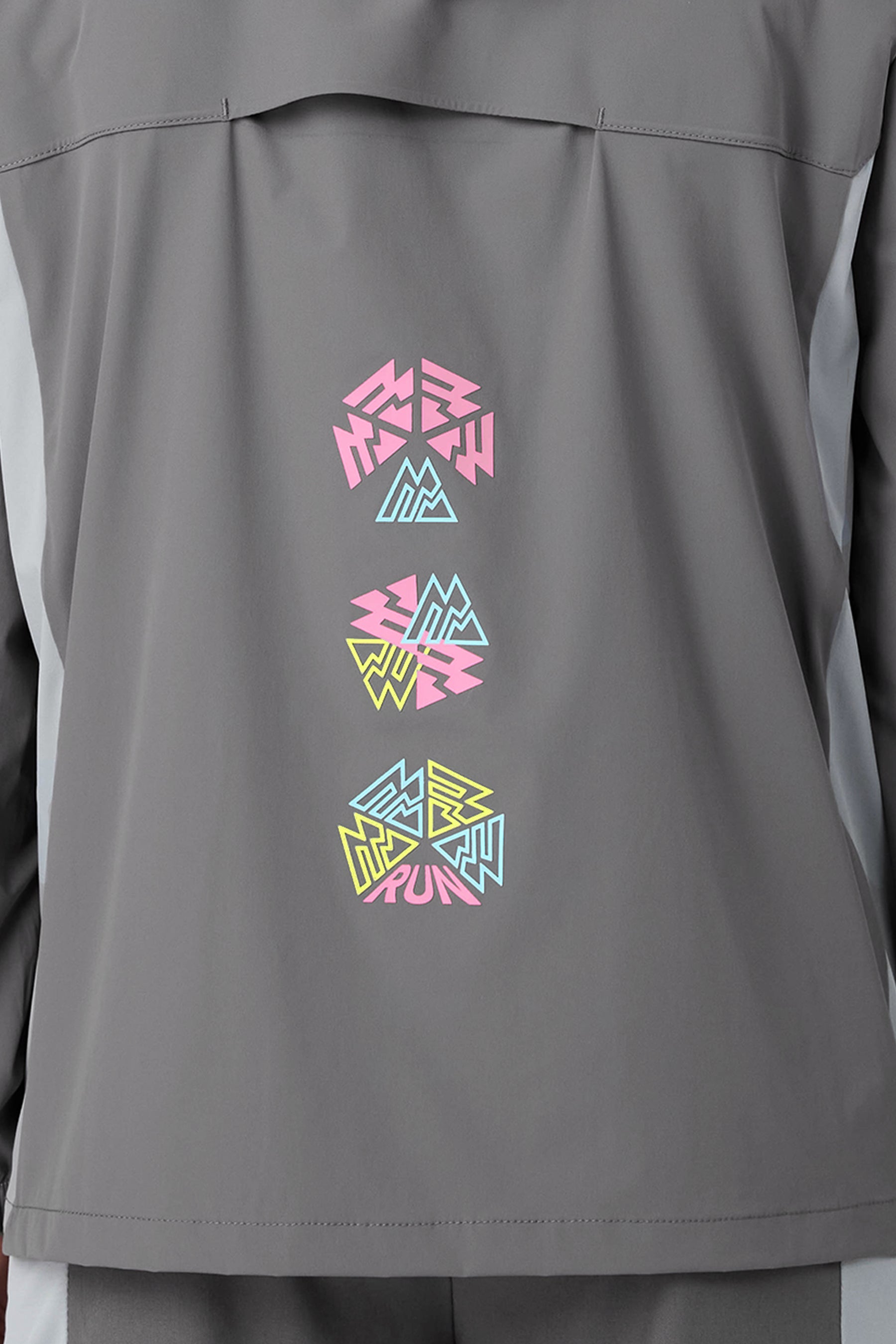 MTX Run Turbo Jacket - Cement Grey/Platinum Grey