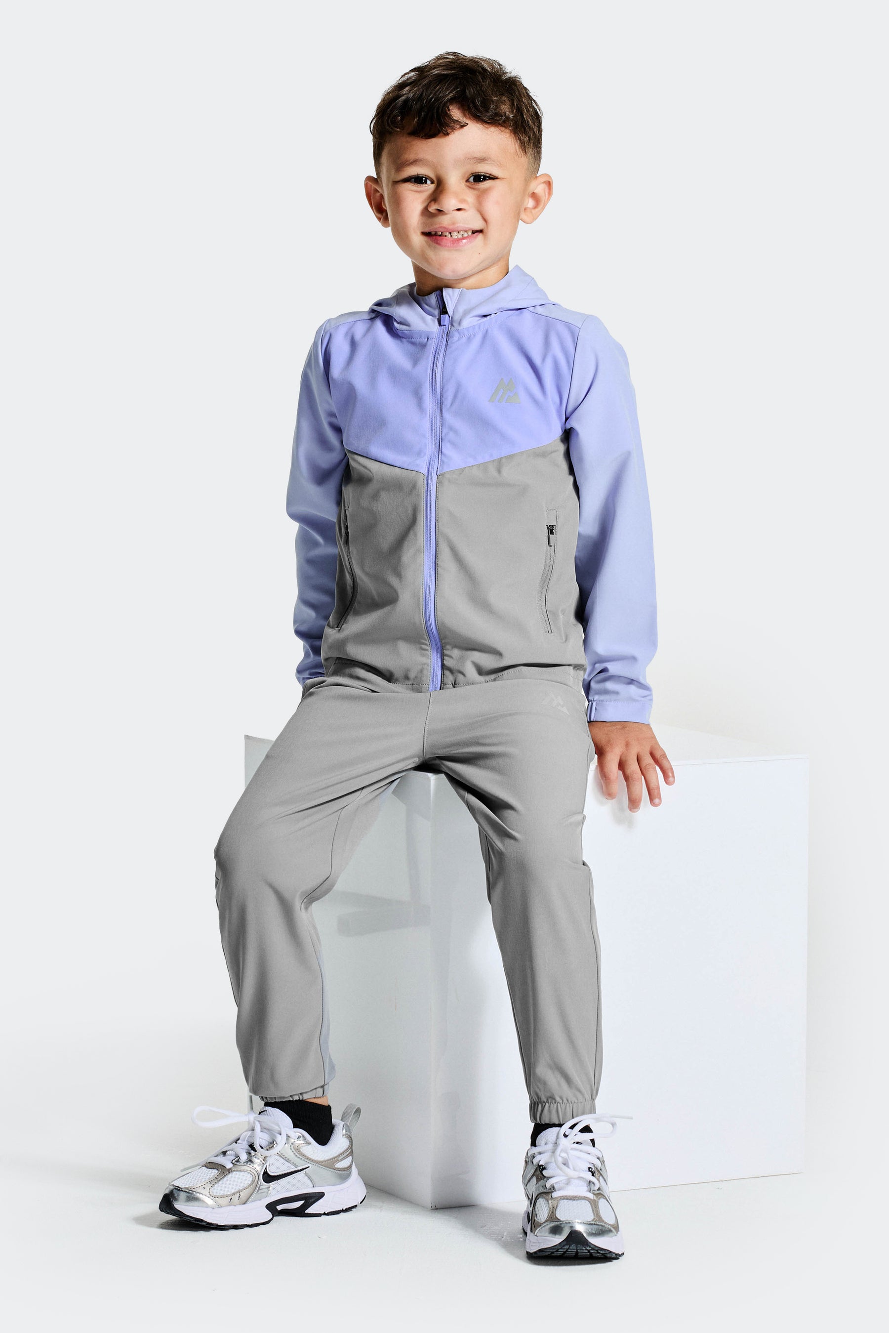 Infant Boy's Velocity 2.0 Windbreaker - Lilac Sapphire/Iced Amethyst/Platinum Grey