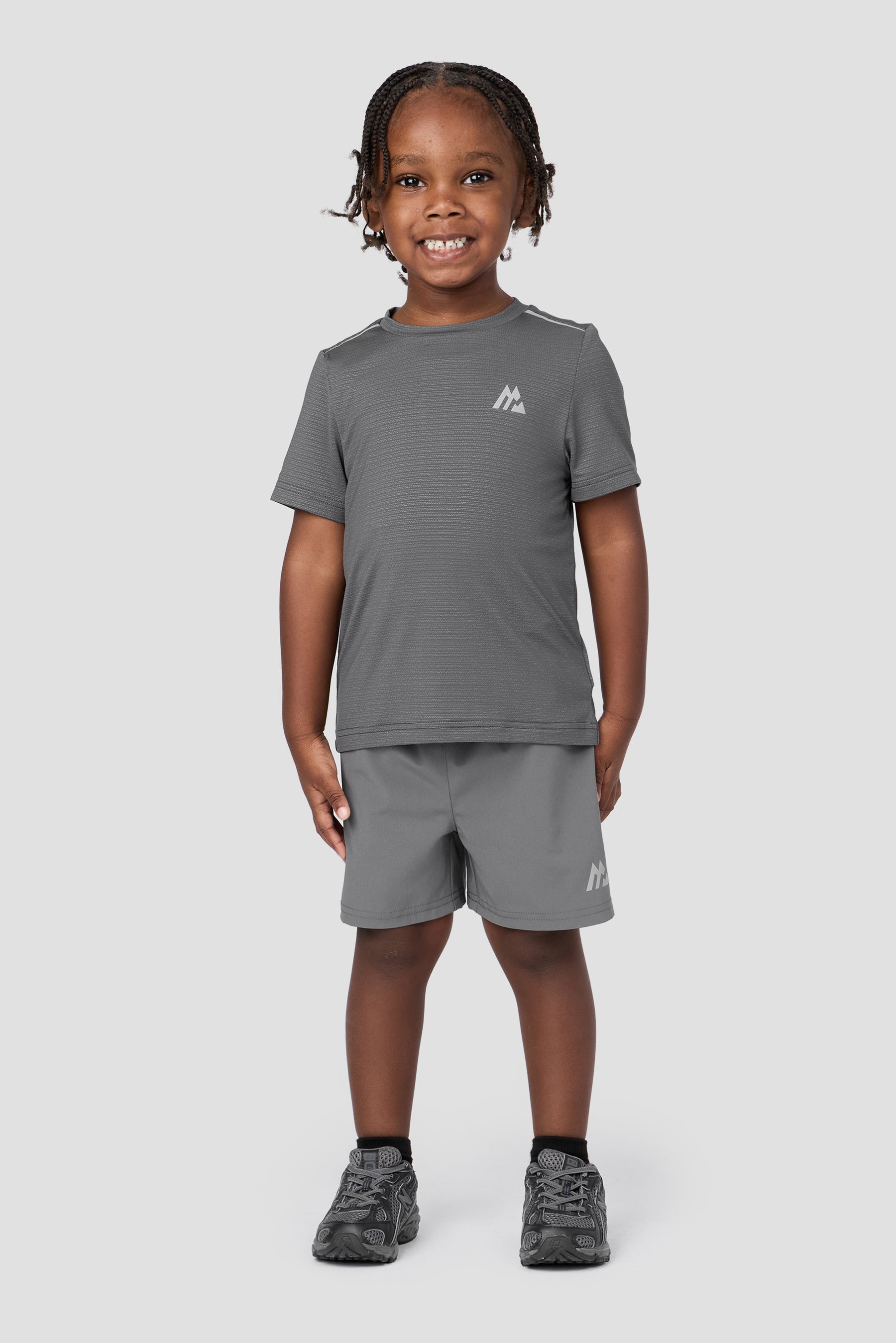Infant Boys Blaze T-Shirt - Cement Grey