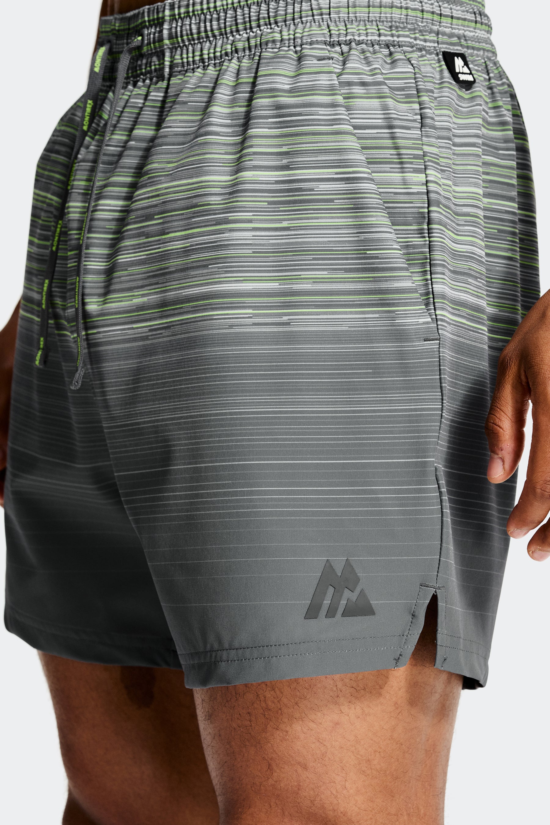 Trail Swim Short - Neon Green/Asphalt