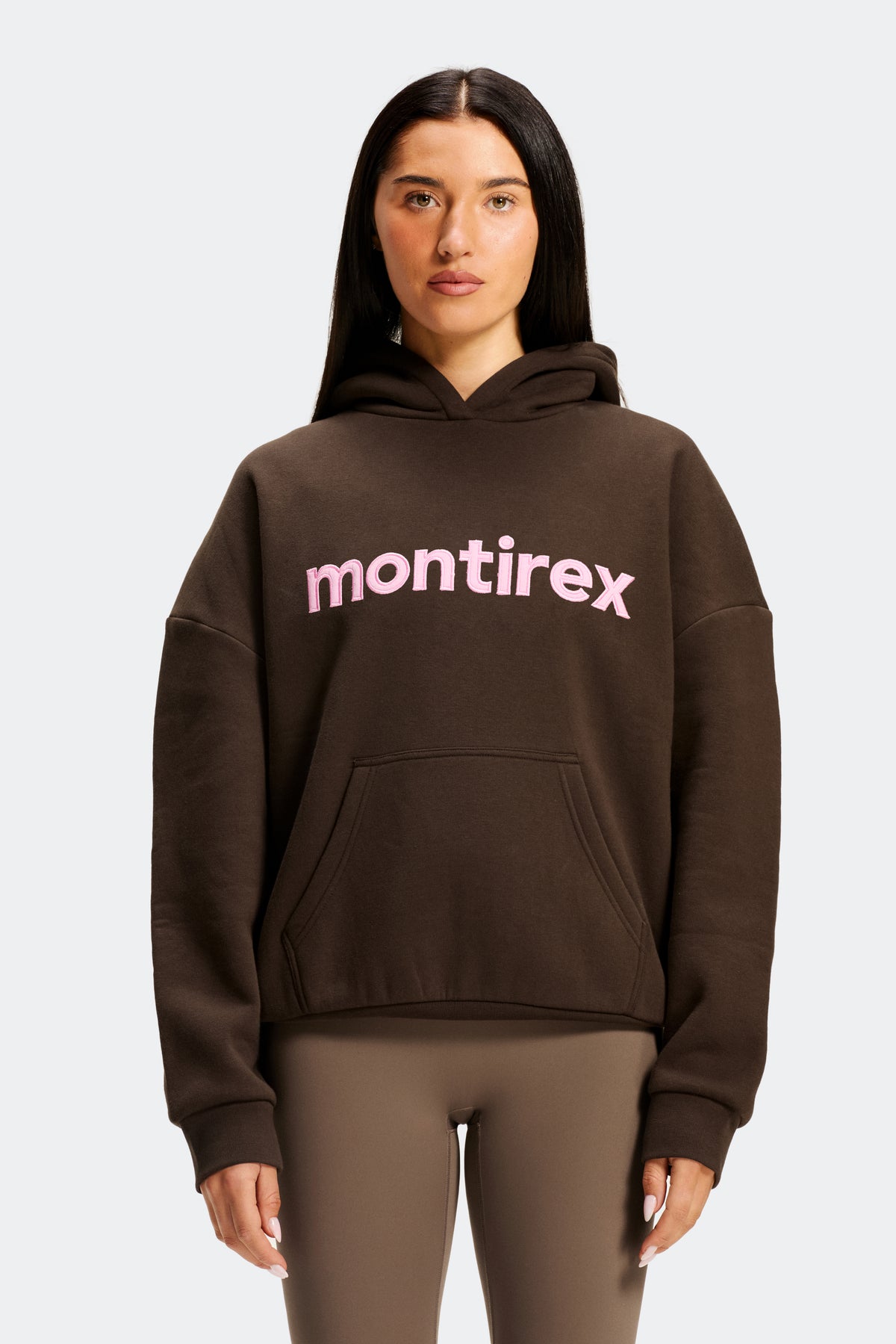 Wordmark Hood - Brownie