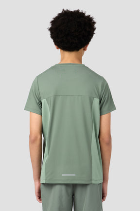 Boys Scope T-Shirt - Green Slate/Ash Green