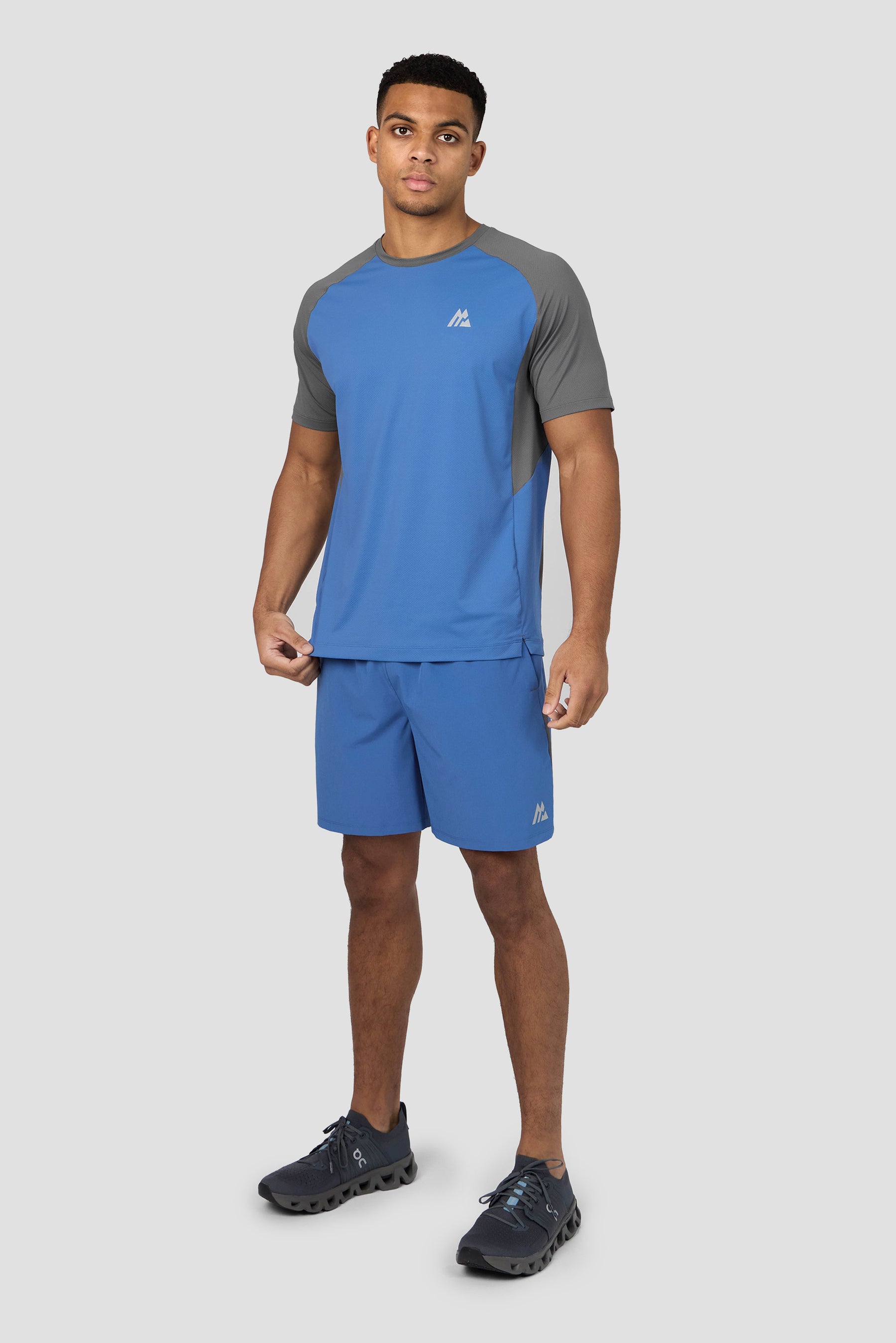 Force T-Shirt - Charcoal Blue/Cement Grey