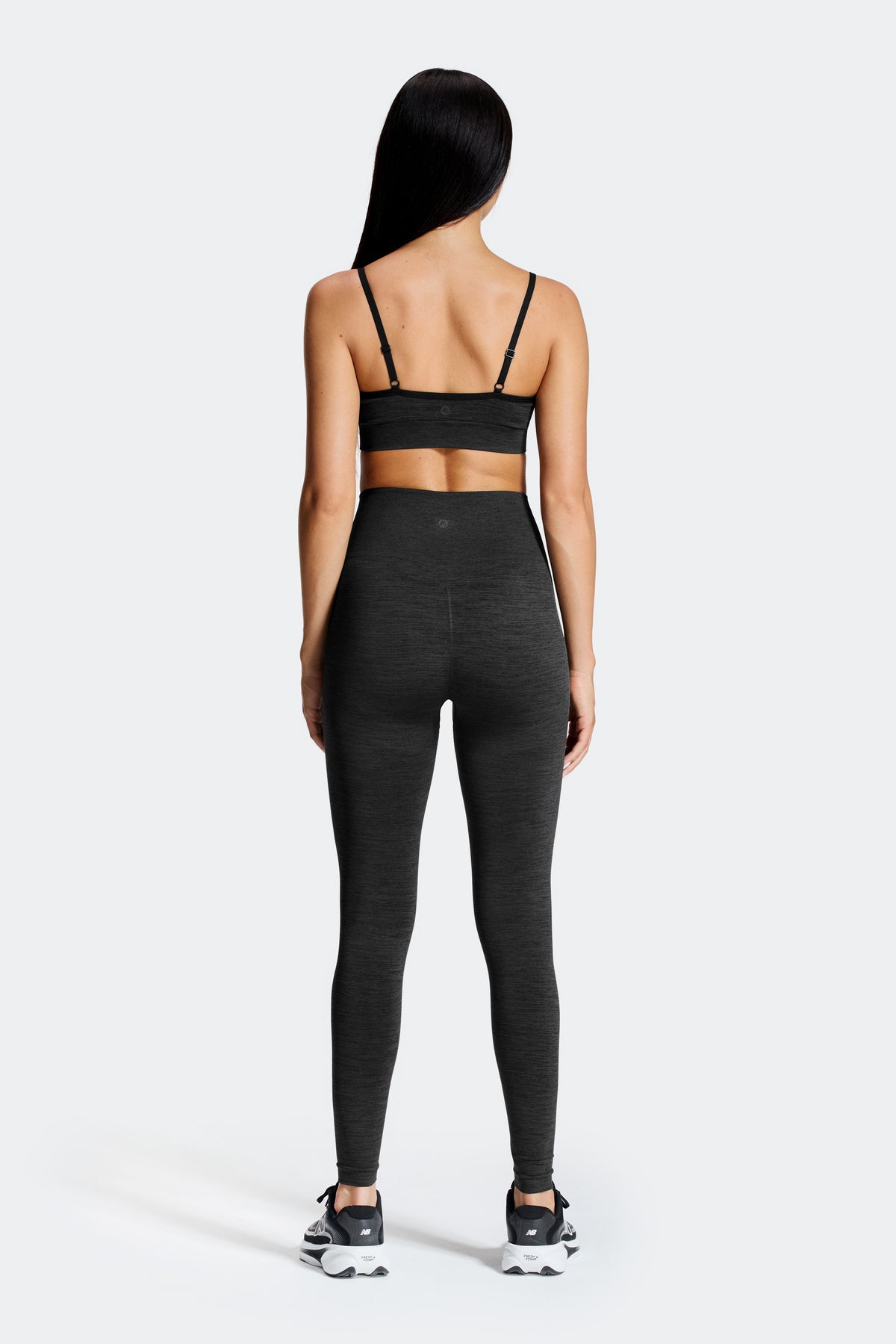 Trail Seamless Legging - Black Marl