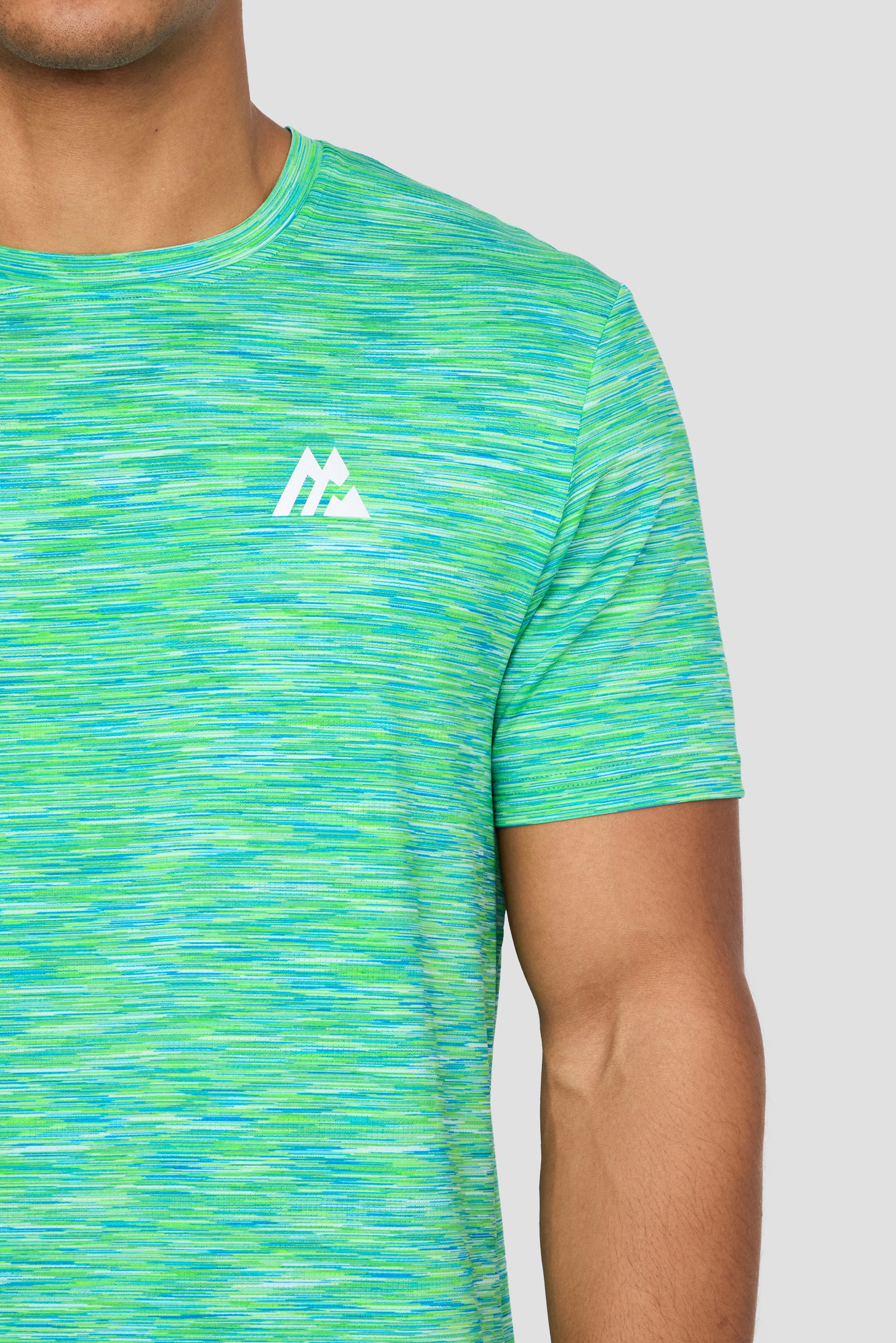 Trail T-Shirt - Blue/Green Multi