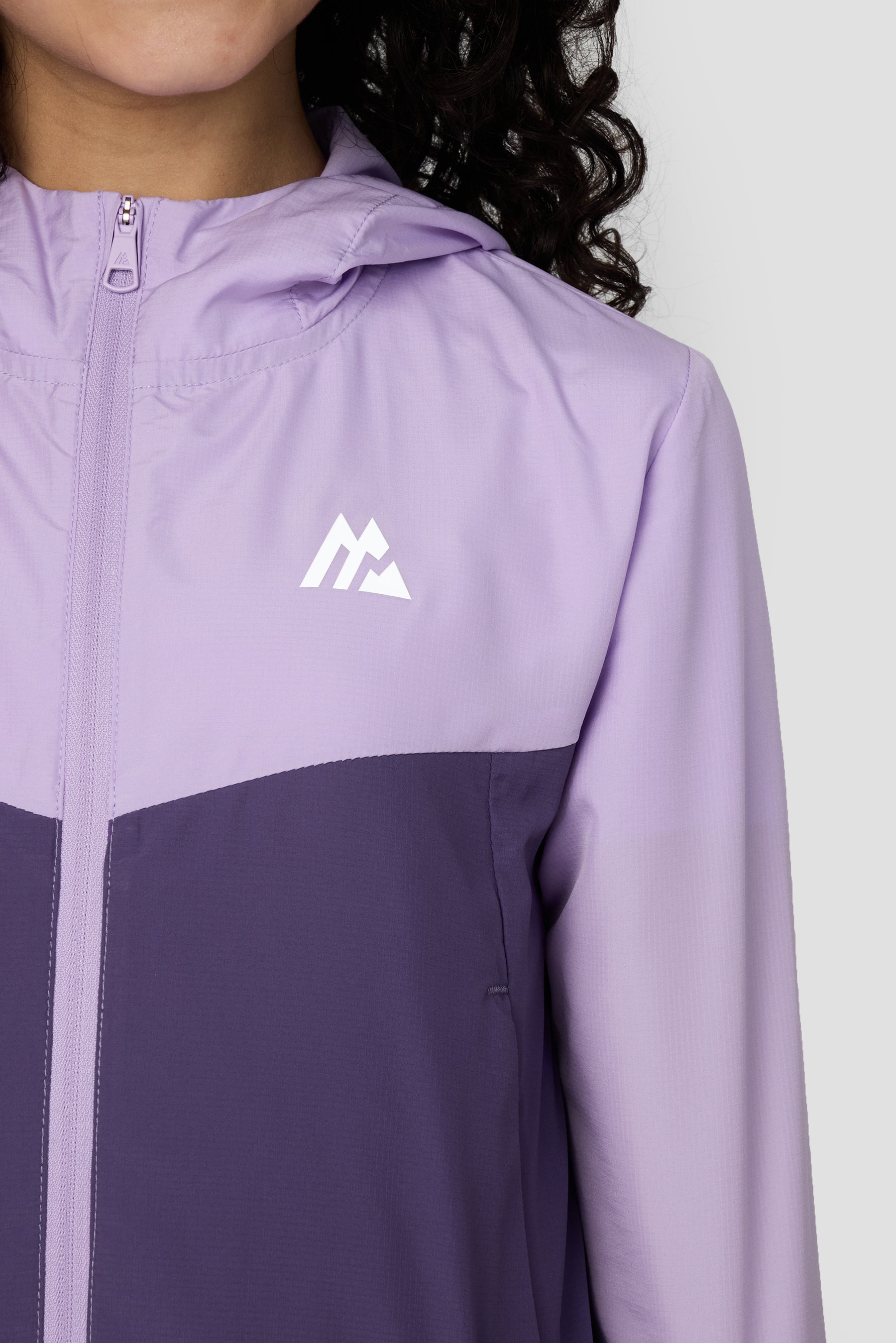 Girls Pace 2.0 Windbreaker - Parma/Plazzo