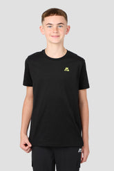 Boys Helix Graphic T-Shirt - Black