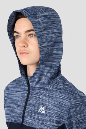 Boys Trail 2.0 Windbreaker - Navy/Charcoal Blue Multi