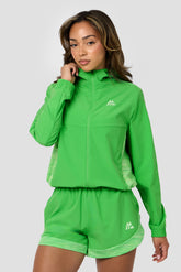 Women's Trail Windbreaker - Green Multi