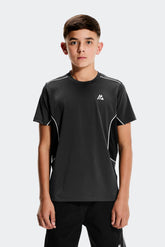 Boys Chroma T-Shirt - Asphalt/Black/Light Smoke Grey
