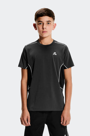 Boys Chroma T-Shirt - Asphalt/Black/Light Smoke Grey