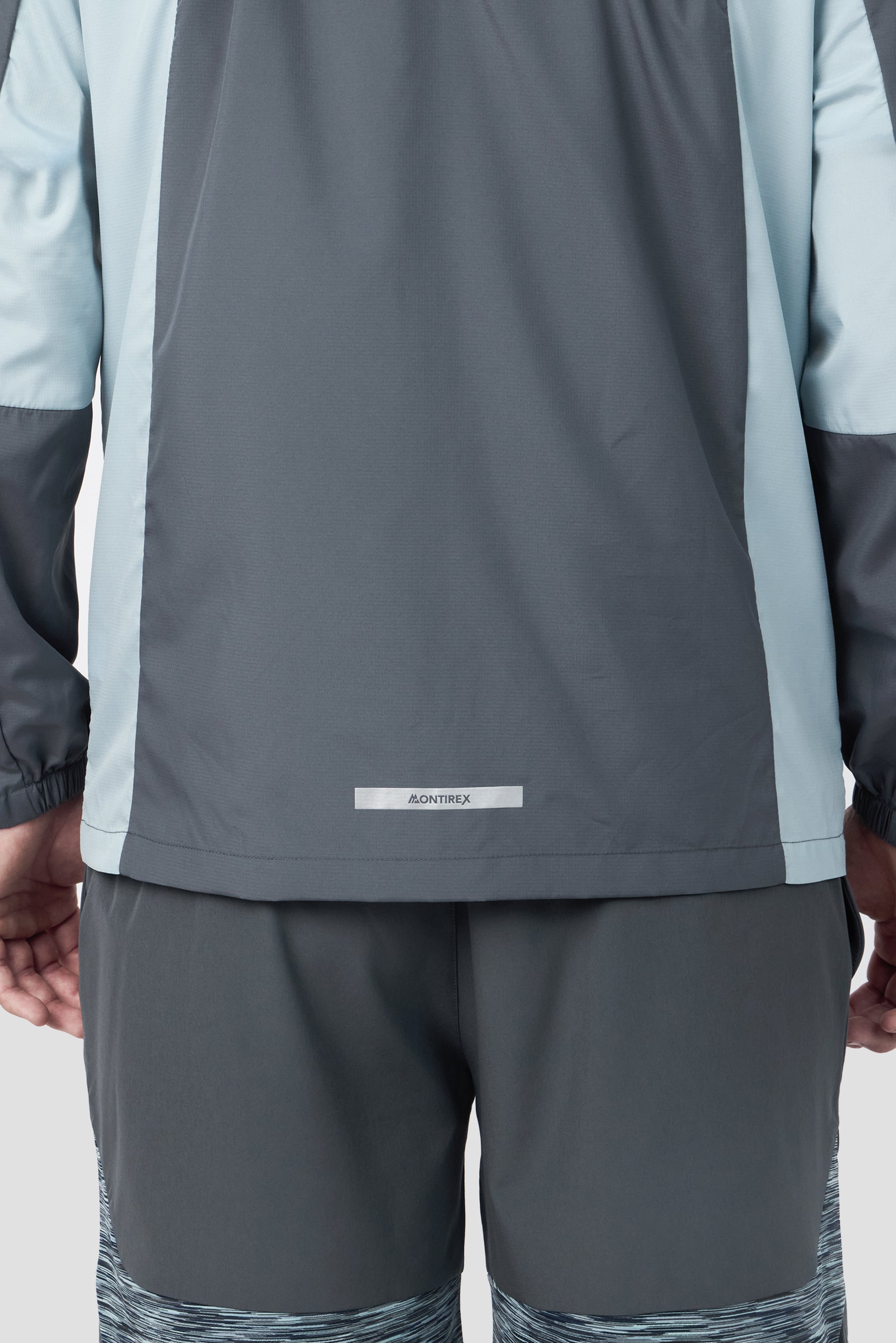 Trail Windbreaker - Grey/Blue/Navy