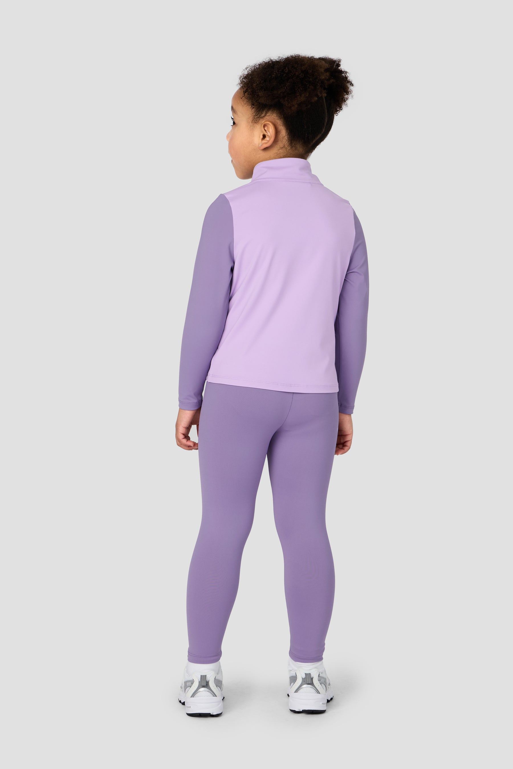 Infant Girls Bounce 1/4 Zip/Legging Set - Parma/Lilac Chalk