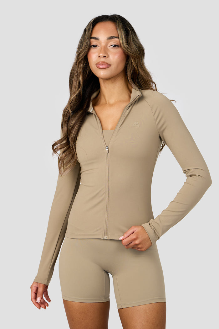 Form Full Zip - Praline 