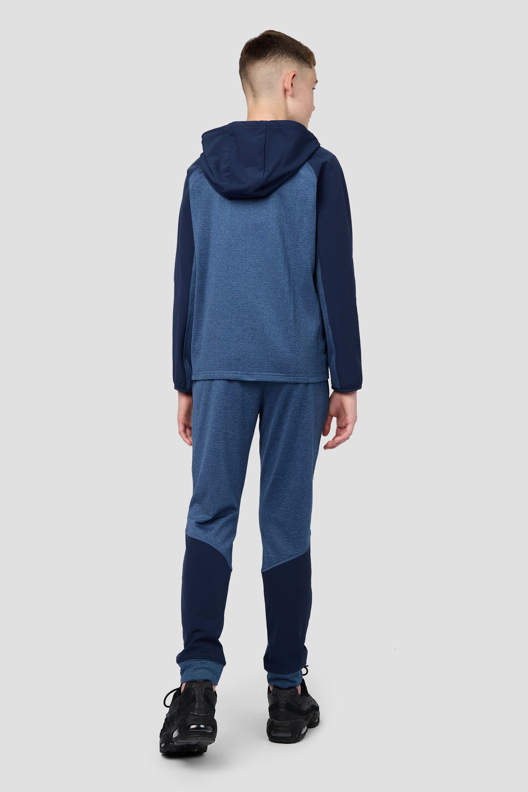 VALEN HOOD - ENSIGN BLUE MARL/BLACK IRIS