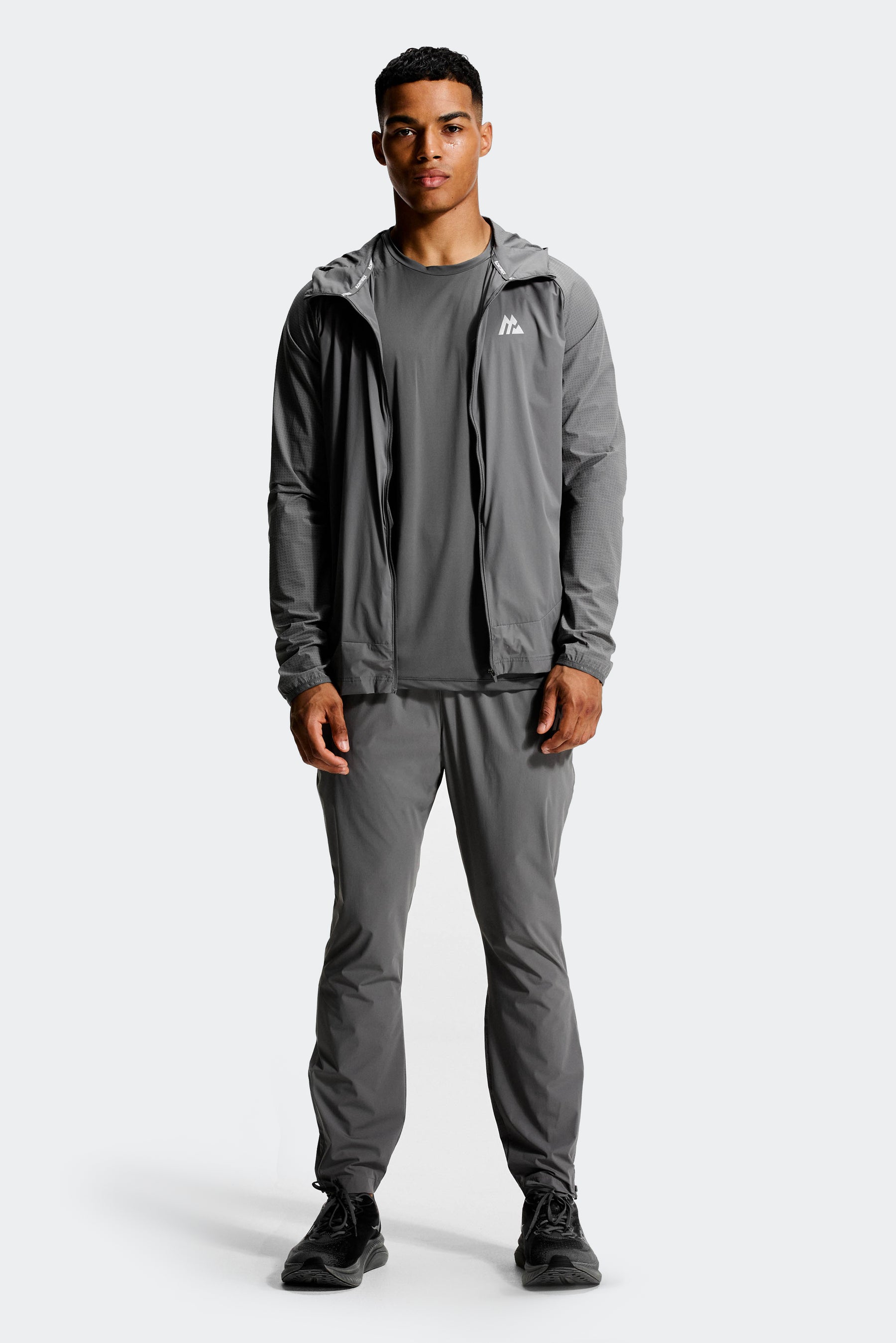 Argent Reflective Jacket - Cement Grey