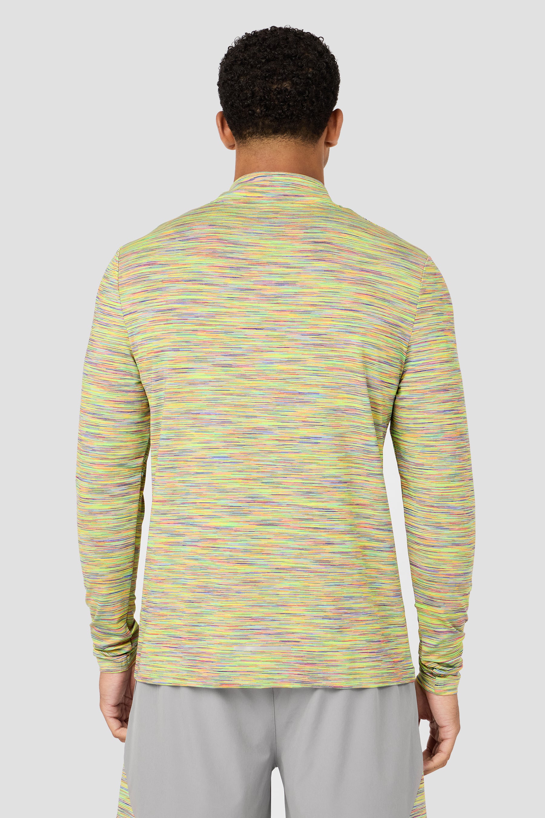 Trail 1/4 Zip  - Orange/Yellow/Lilac