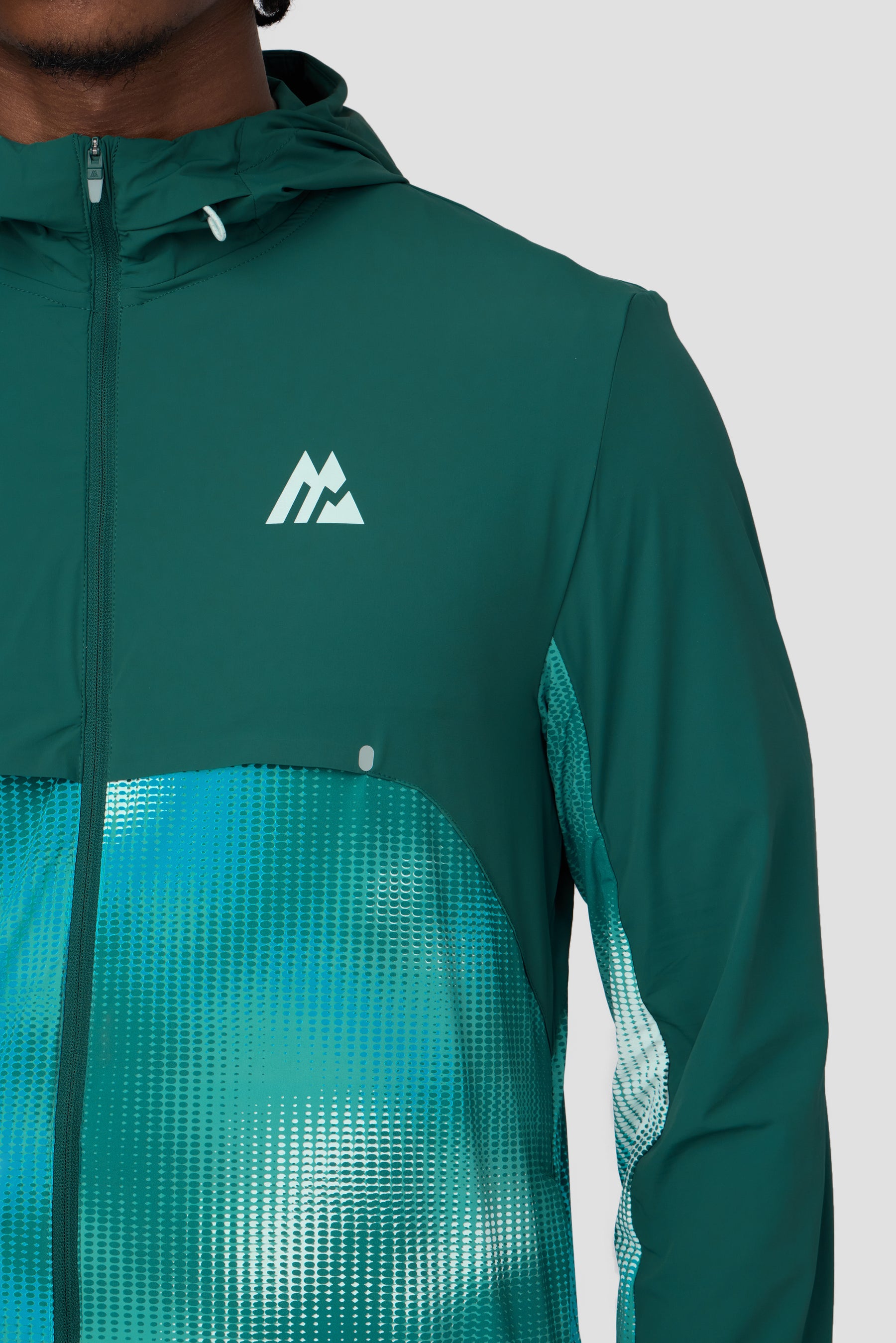 MTX Run Disperse Windbreaker - Ocean Abyss