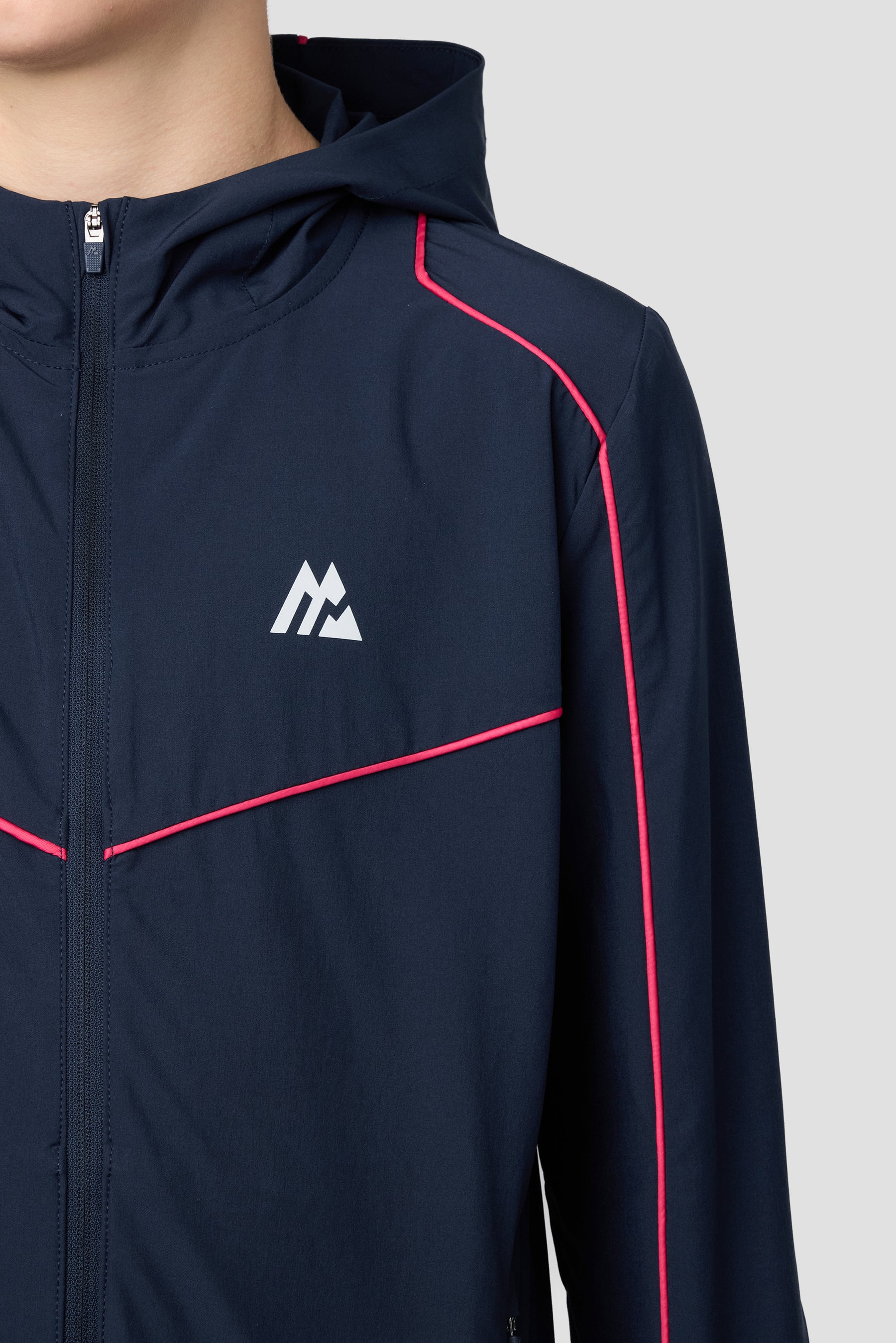 Boys Kinetic Jacket - Midnight Blue/Pomegranate