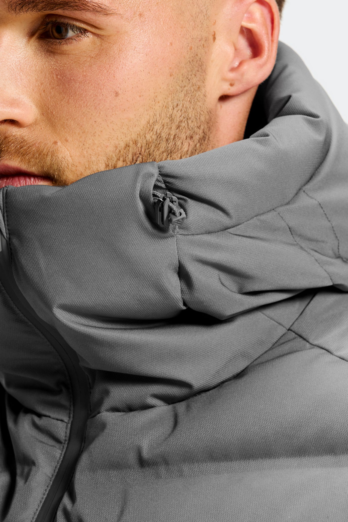Arcs Down Jacket - Cement Grey/Asphalt