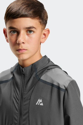 Boys Viper Jacket - Asphalt/Cement Grey
