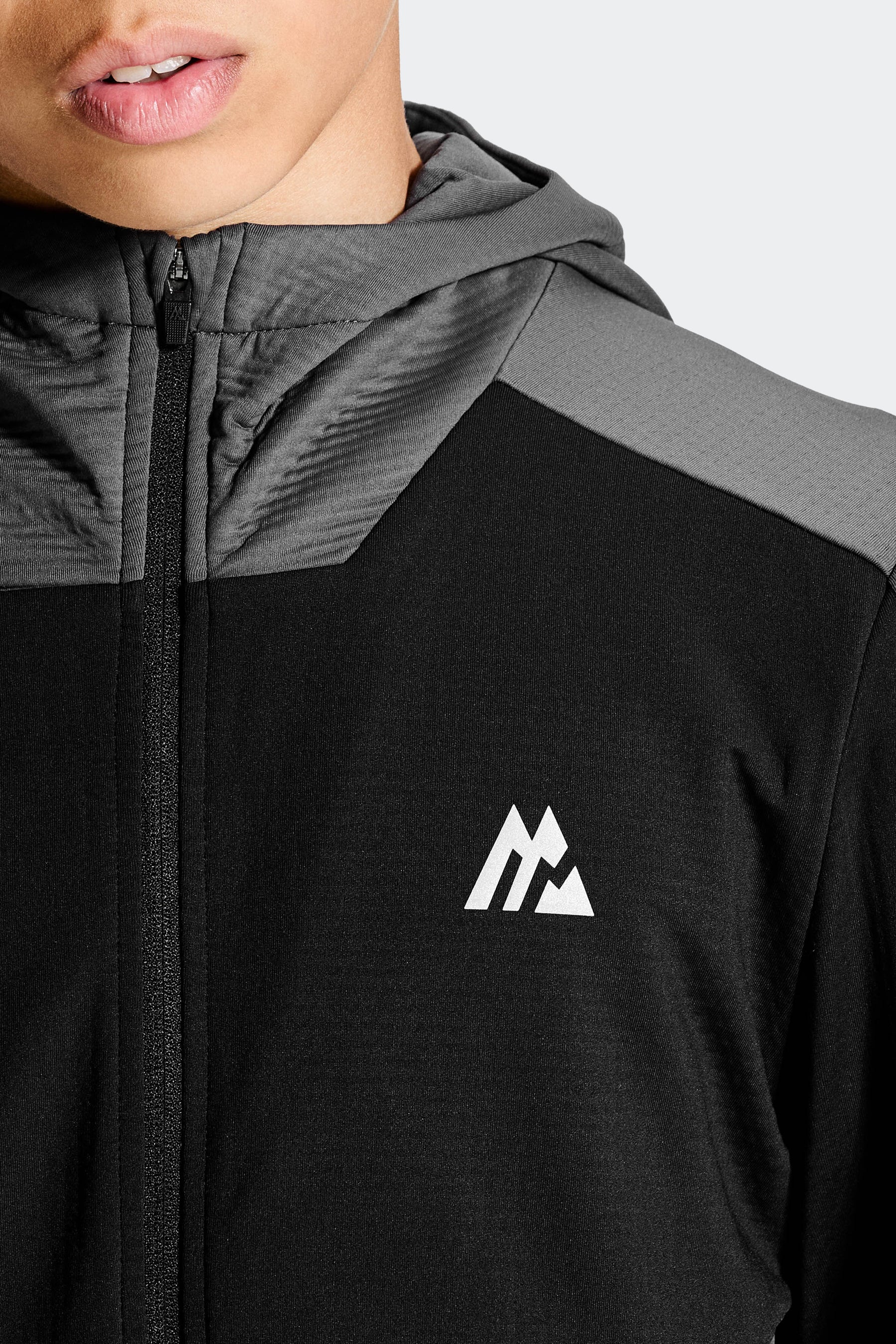 Boys Carbon Hood - Black/Asphalt 