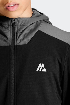 Boys Carbon Hood - Black/Asphalt 