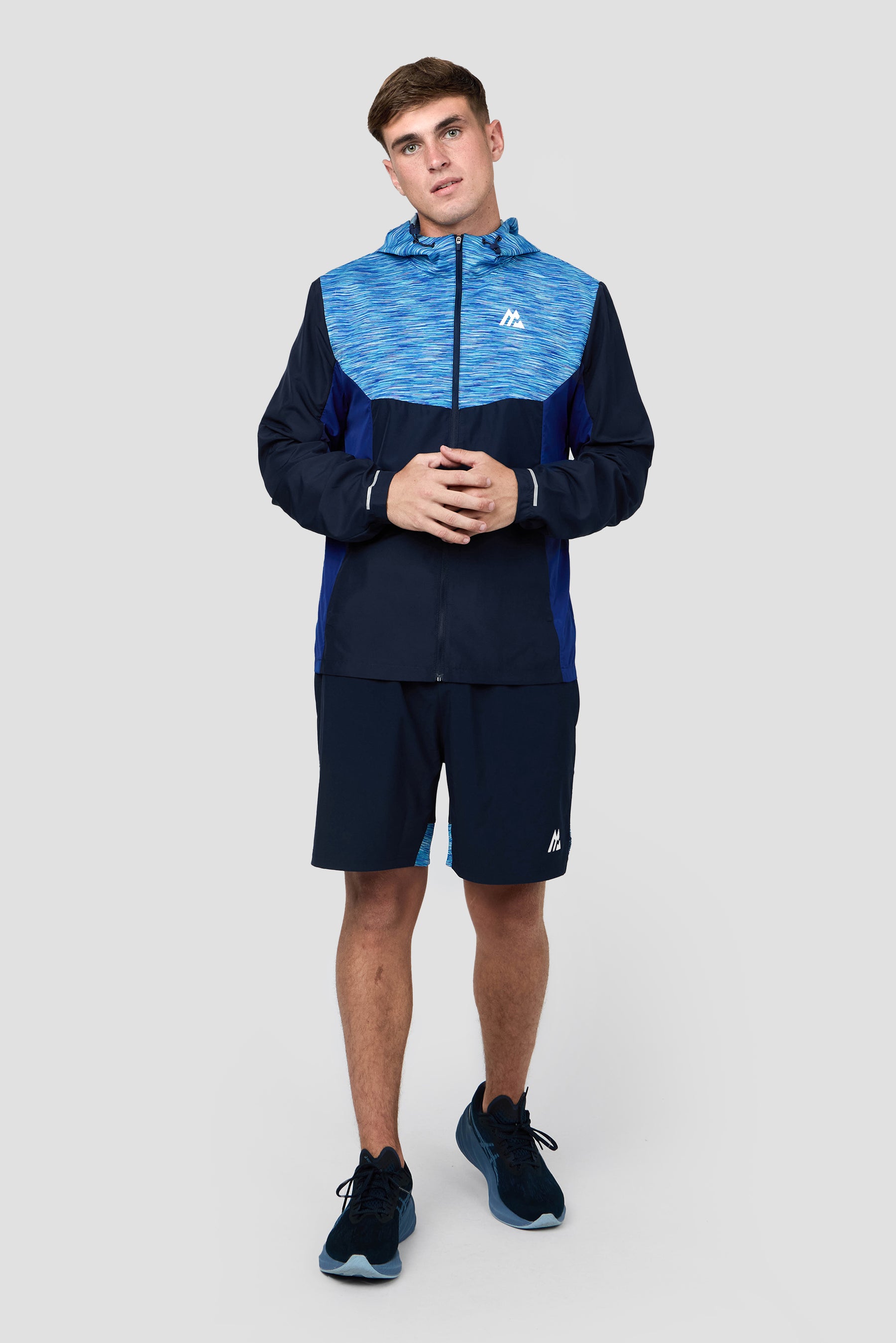 Trail Windbreaker - Royal Blue Multi