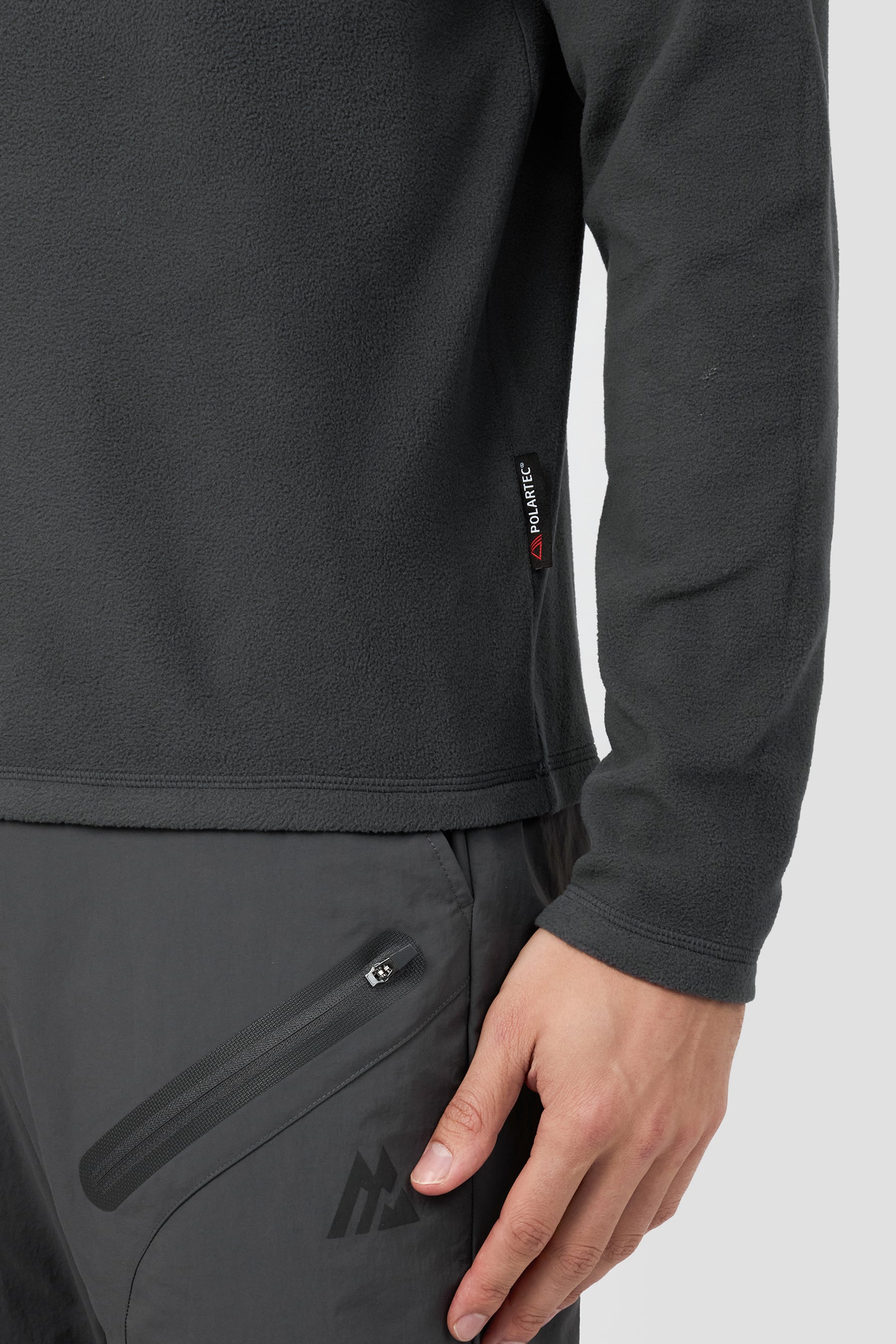 Ascent Polartec® Fleece - Asphalt/Naval