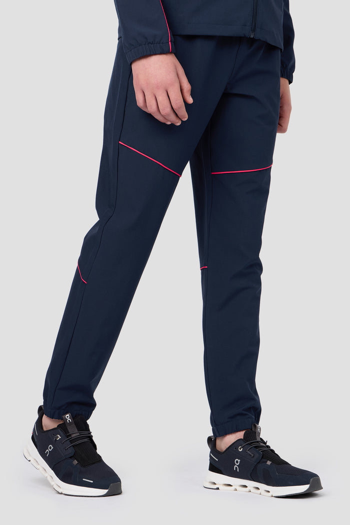 Boys Kinetic Pant - Midnight Blue/Pomegranate