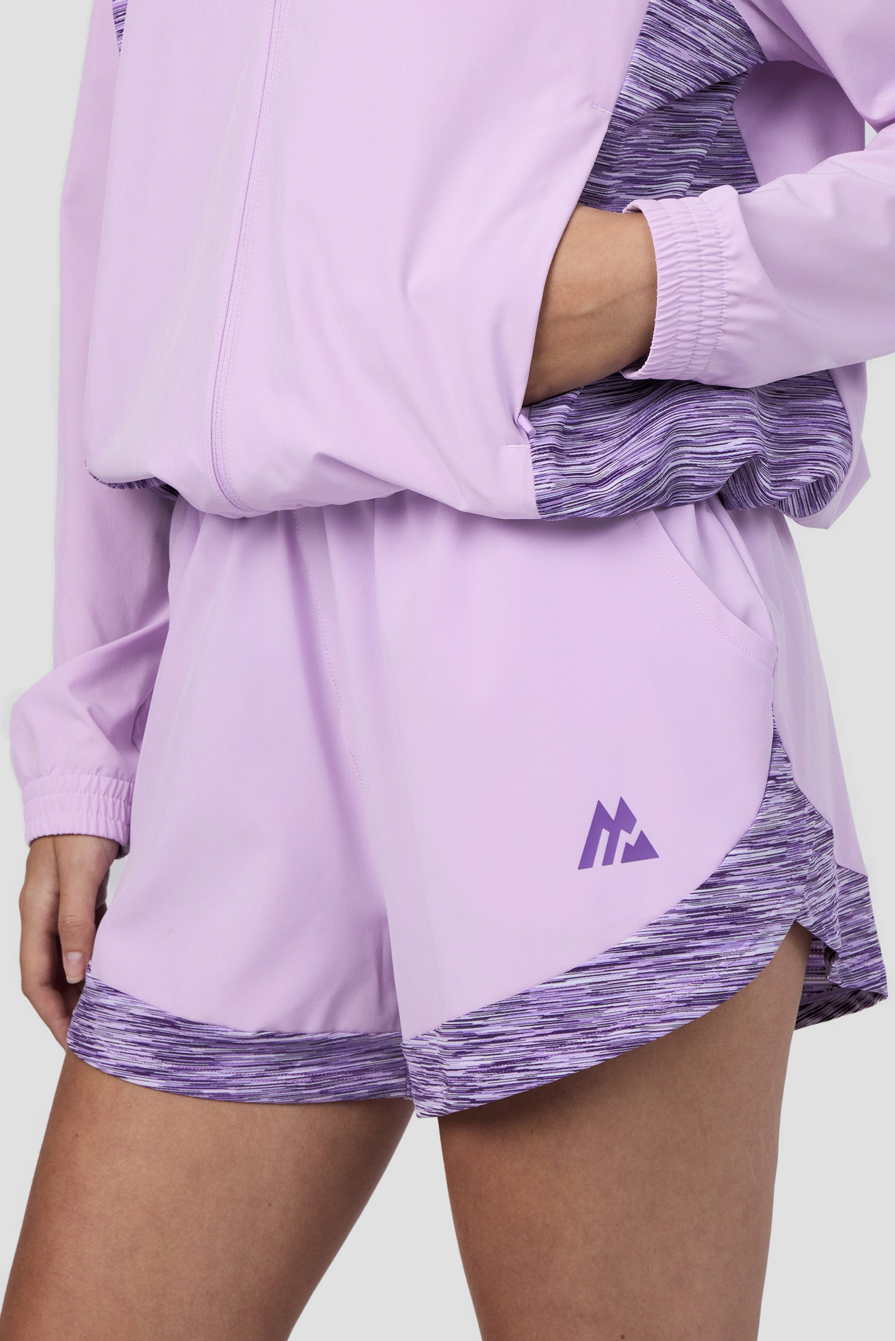 Women's Trail Windbreaker - Purple/Lilac Multi 