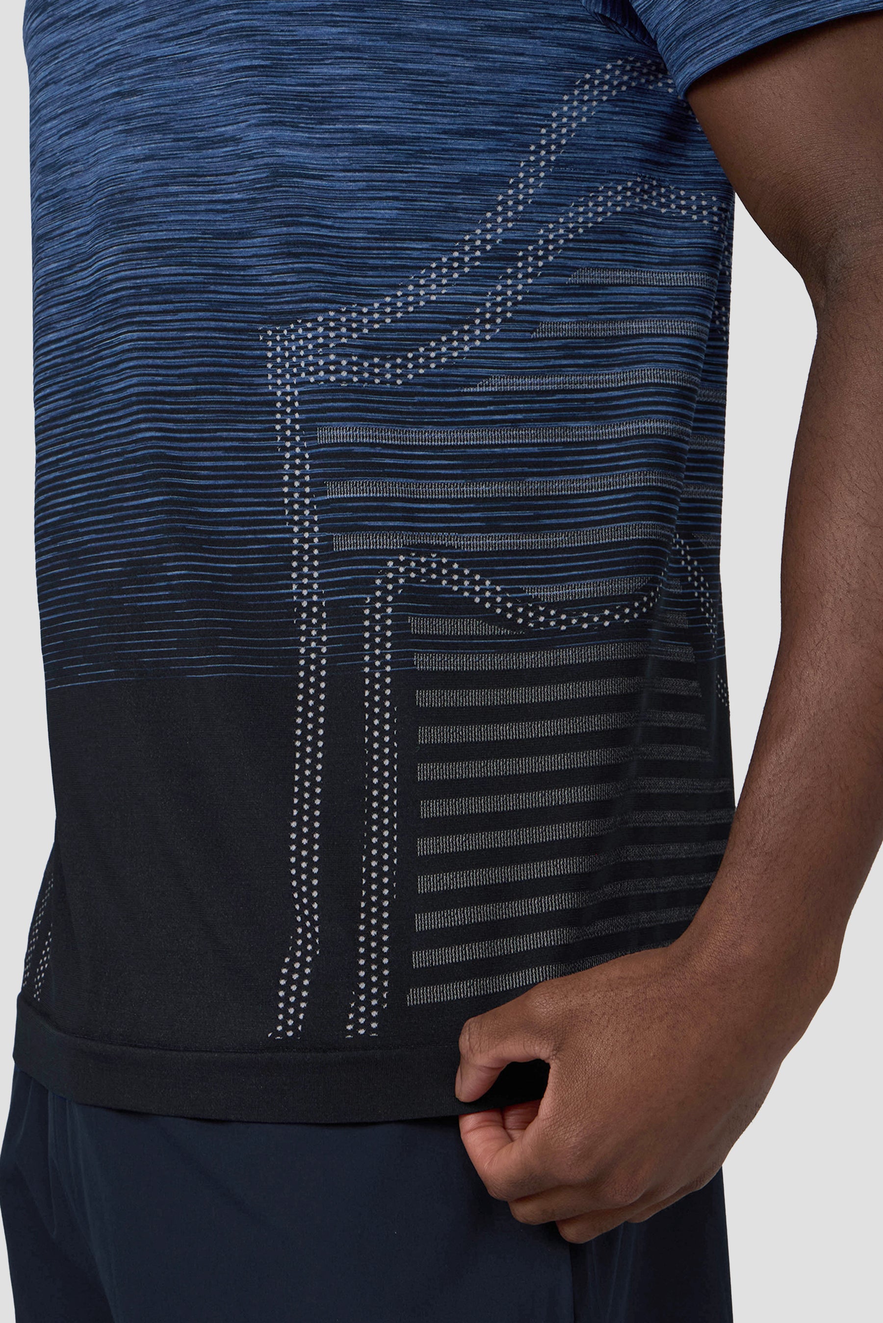 Vector Seamless T-Shirt - Charcoal Blue/Navy
