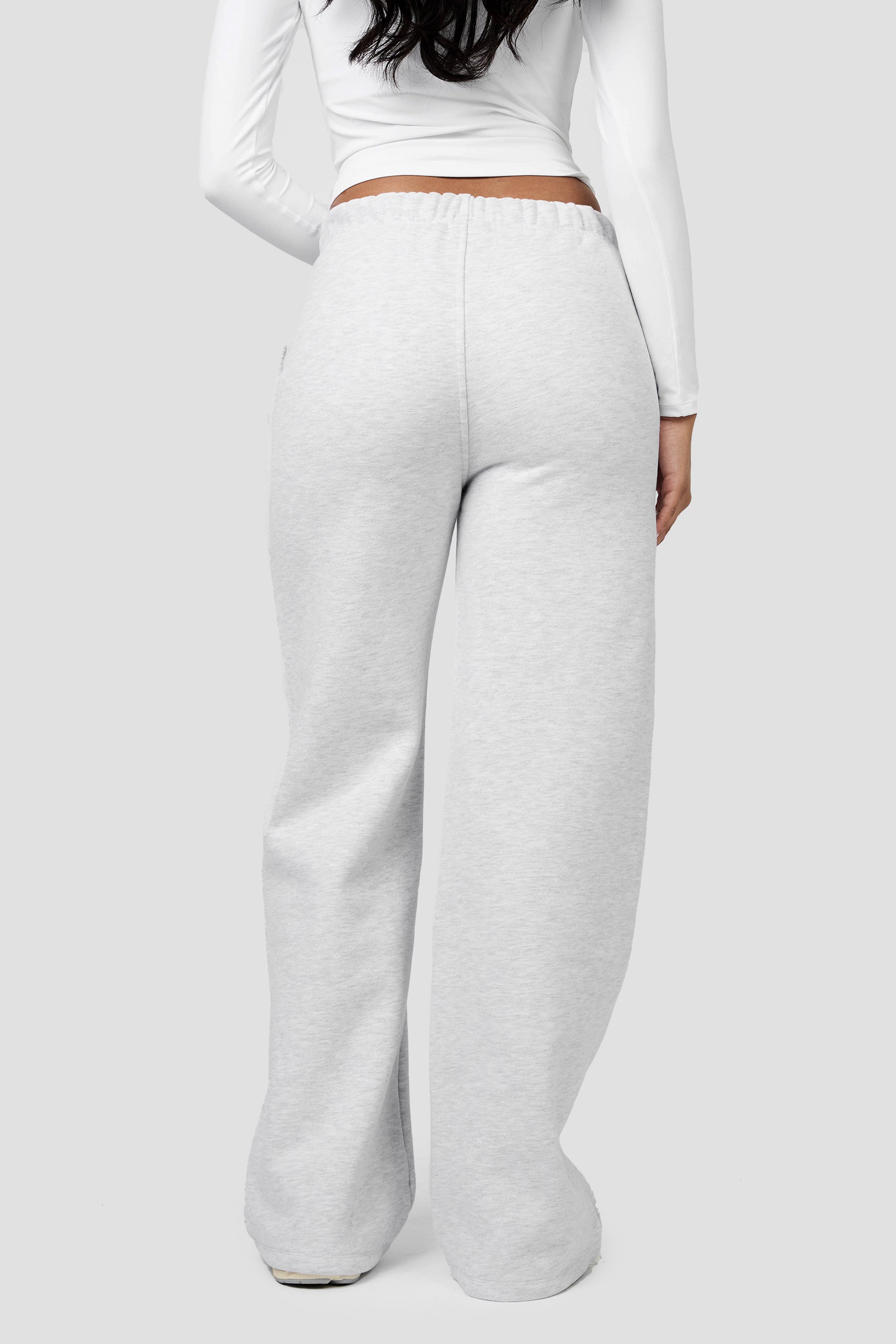 Form Wide Leg Jogger - Platinum Grey Marl 
