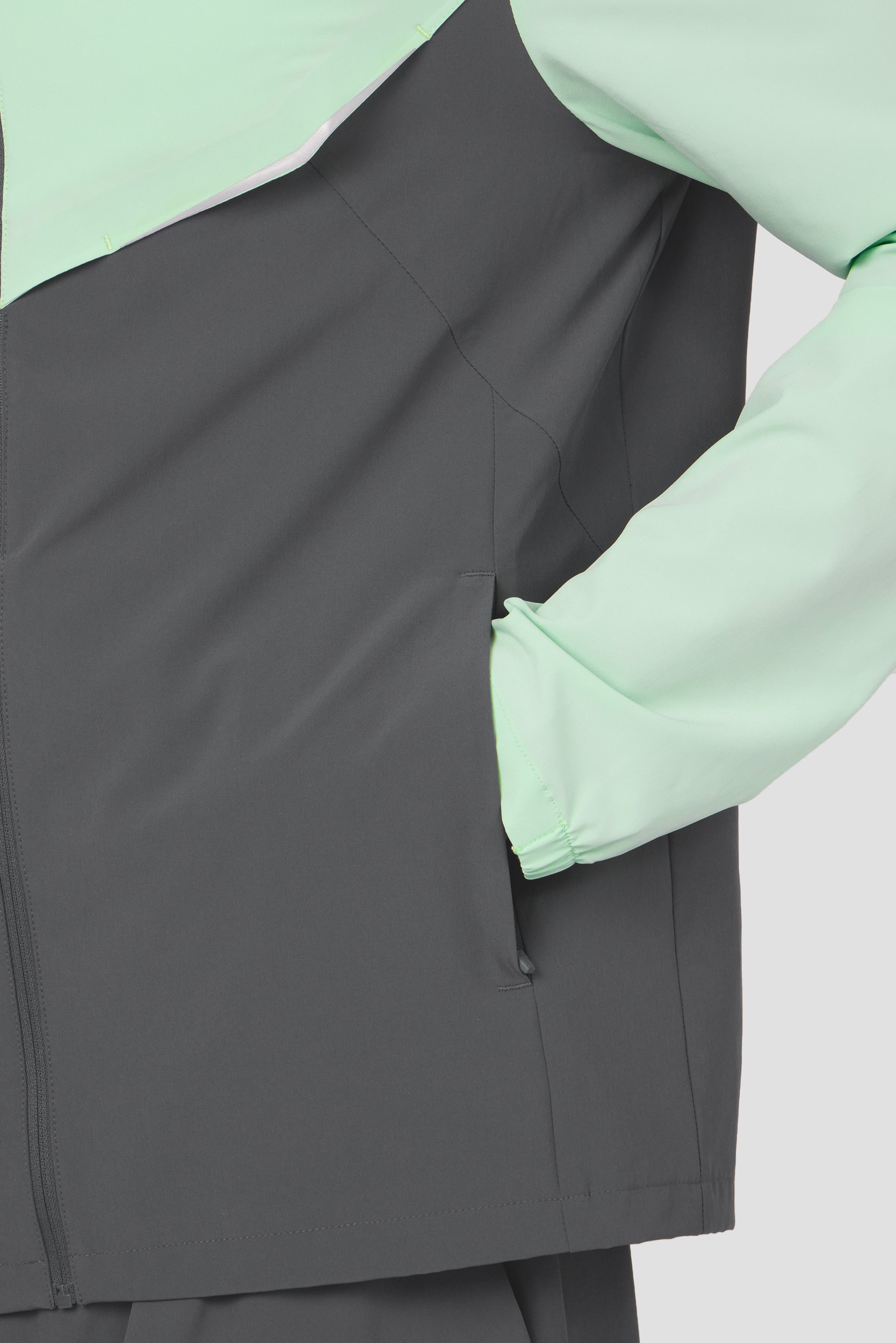 Swift Jacket Sea Foam/Slate Grey | Montirex Sportswear Clothing