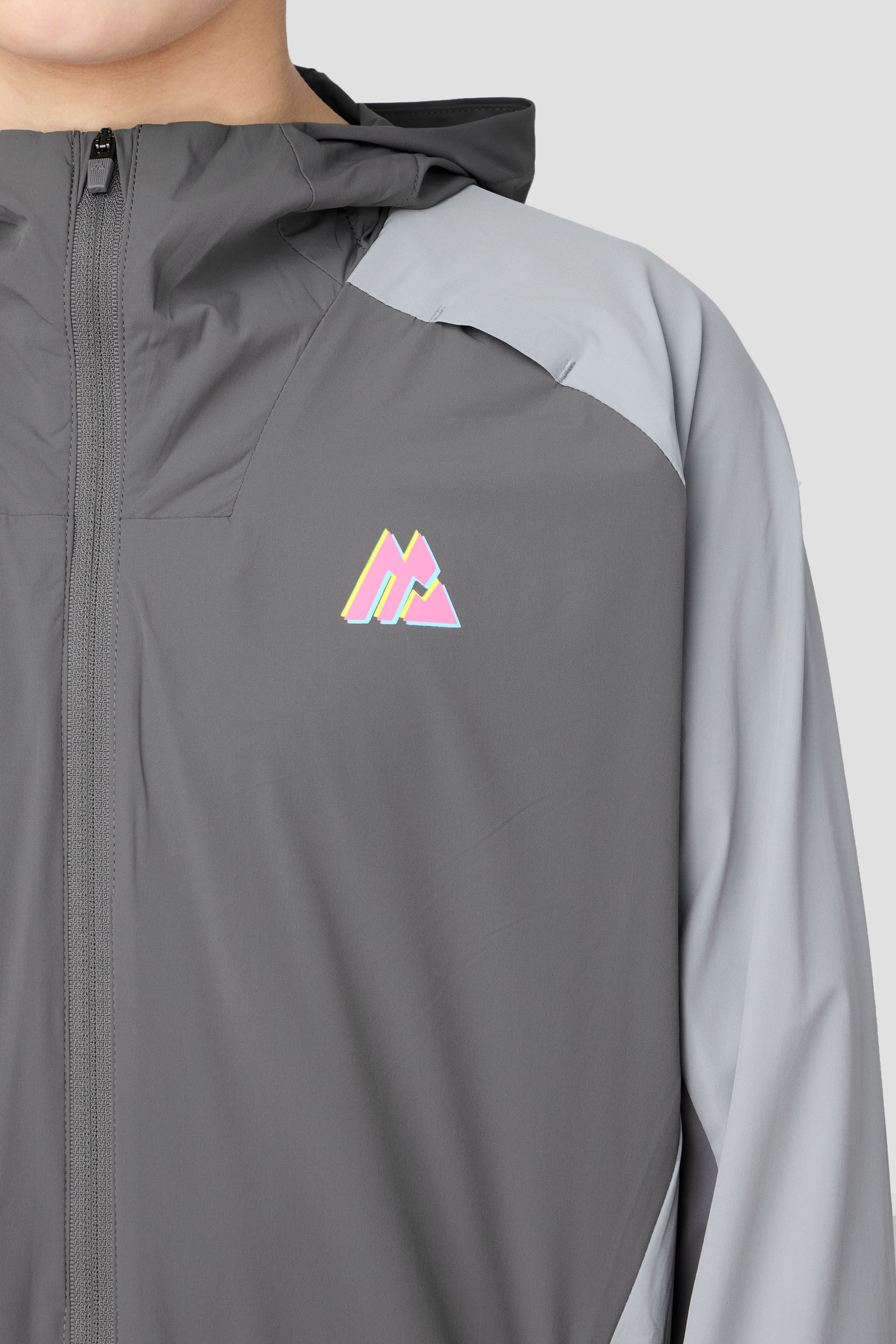 MTX Run Turbo Jacket - Cement Grey/Platinum Grey