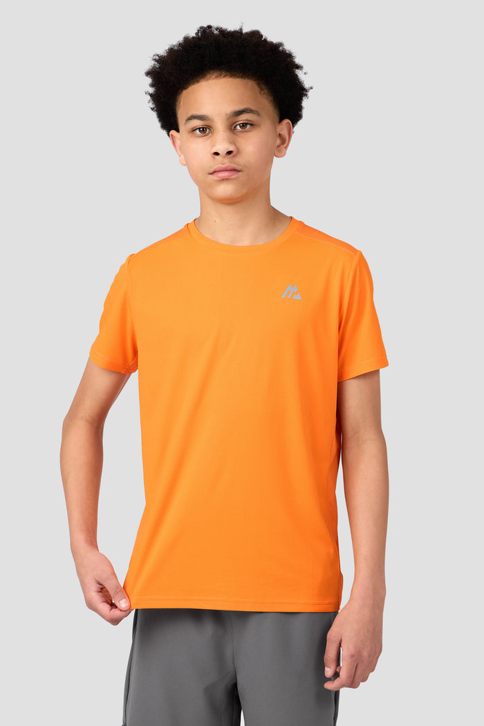 Boys Delta T-Shirt - Tangerine Glow