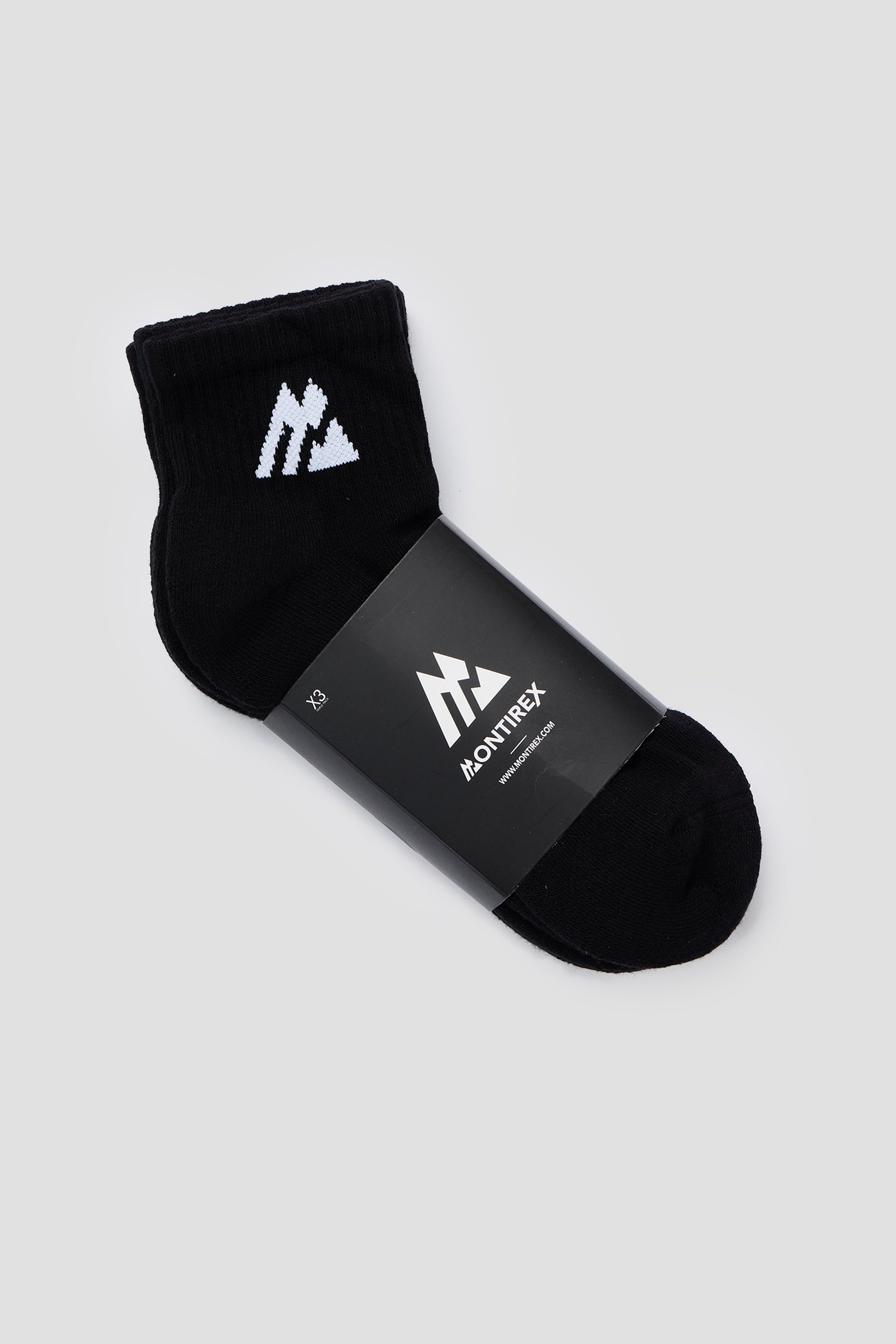 Ankle Socks 3 Pack - Black