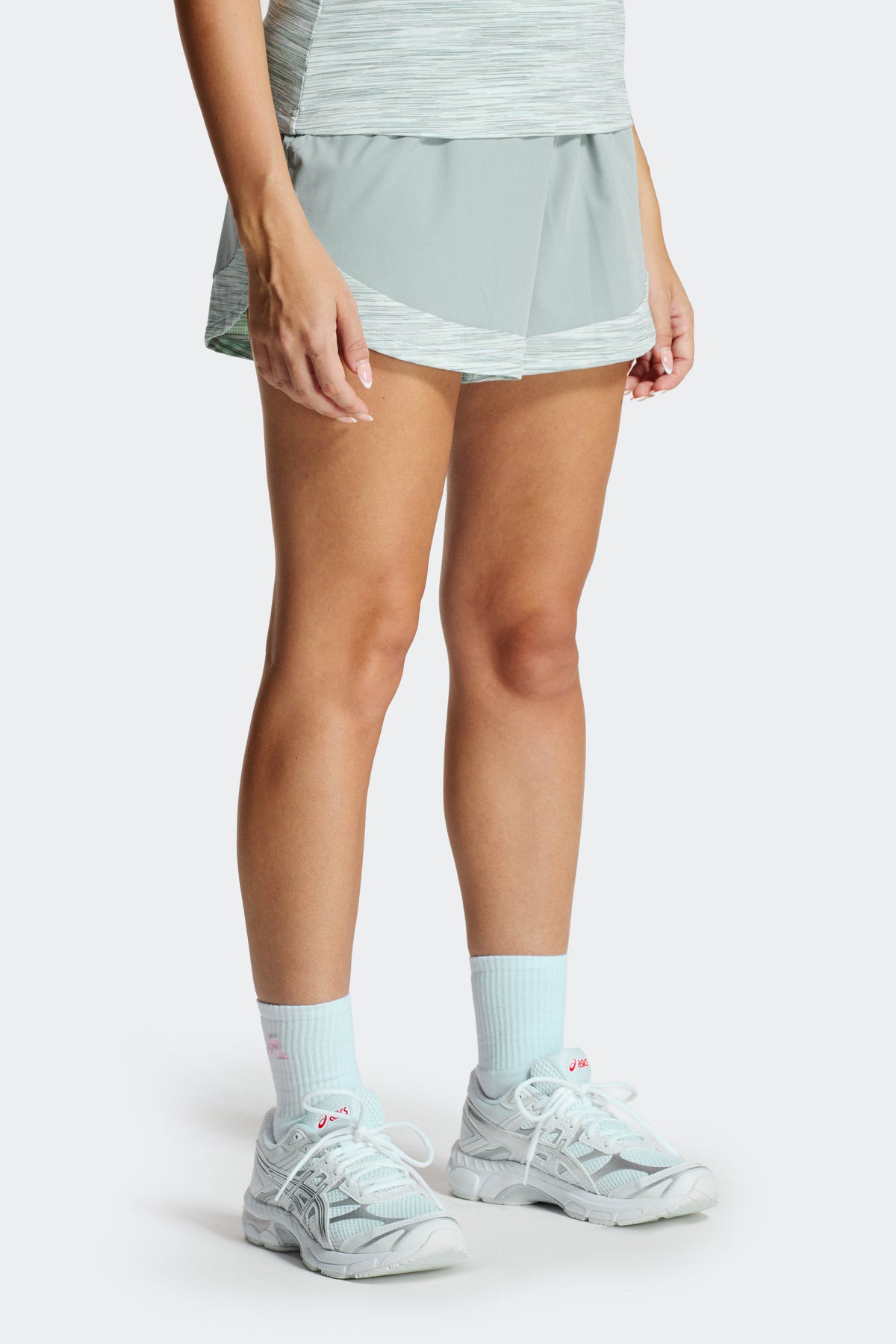 Women's Trail Short - Slate/Honeydew/White