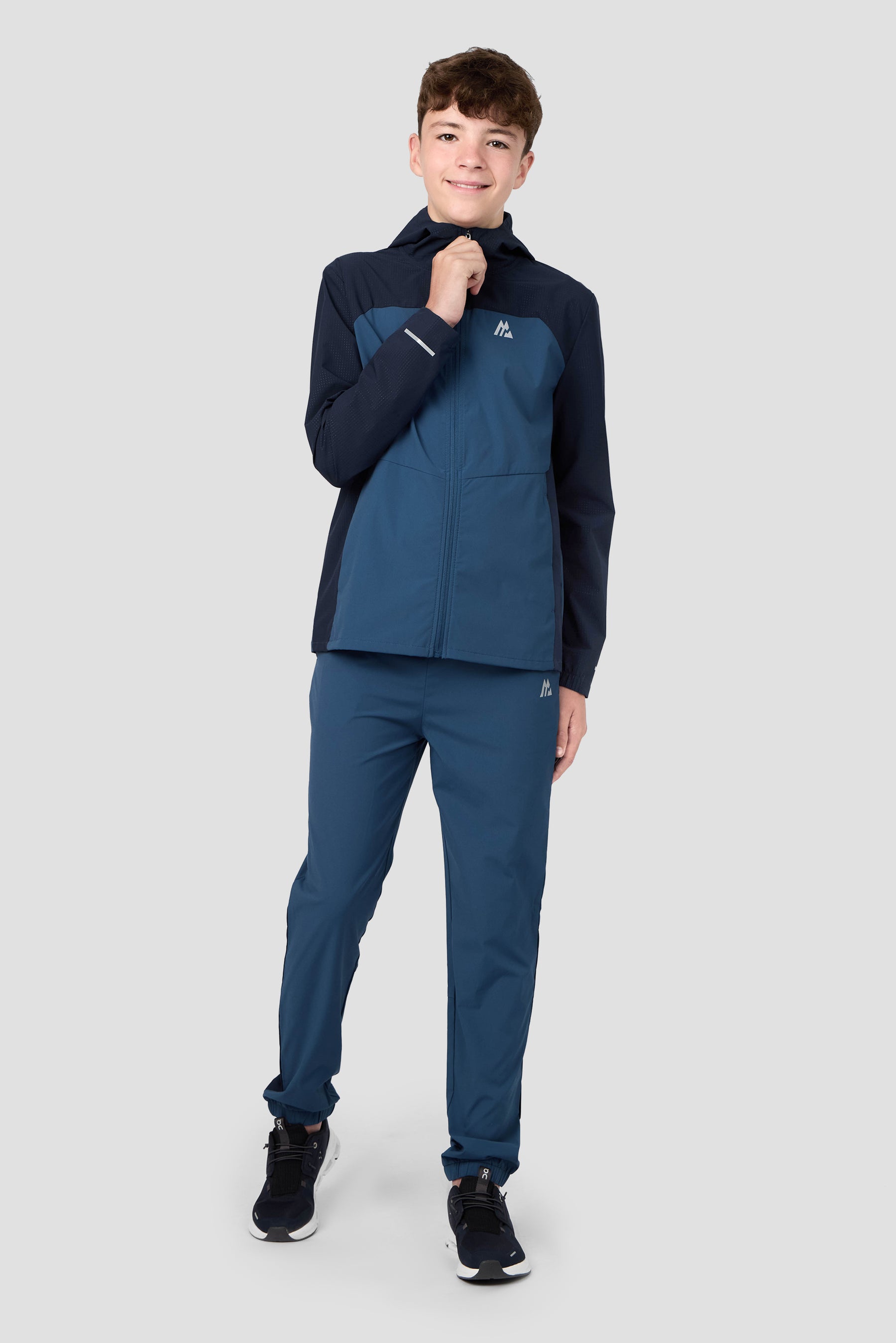 Boys Trek Tech Jacket - Midnight Blue/Naval