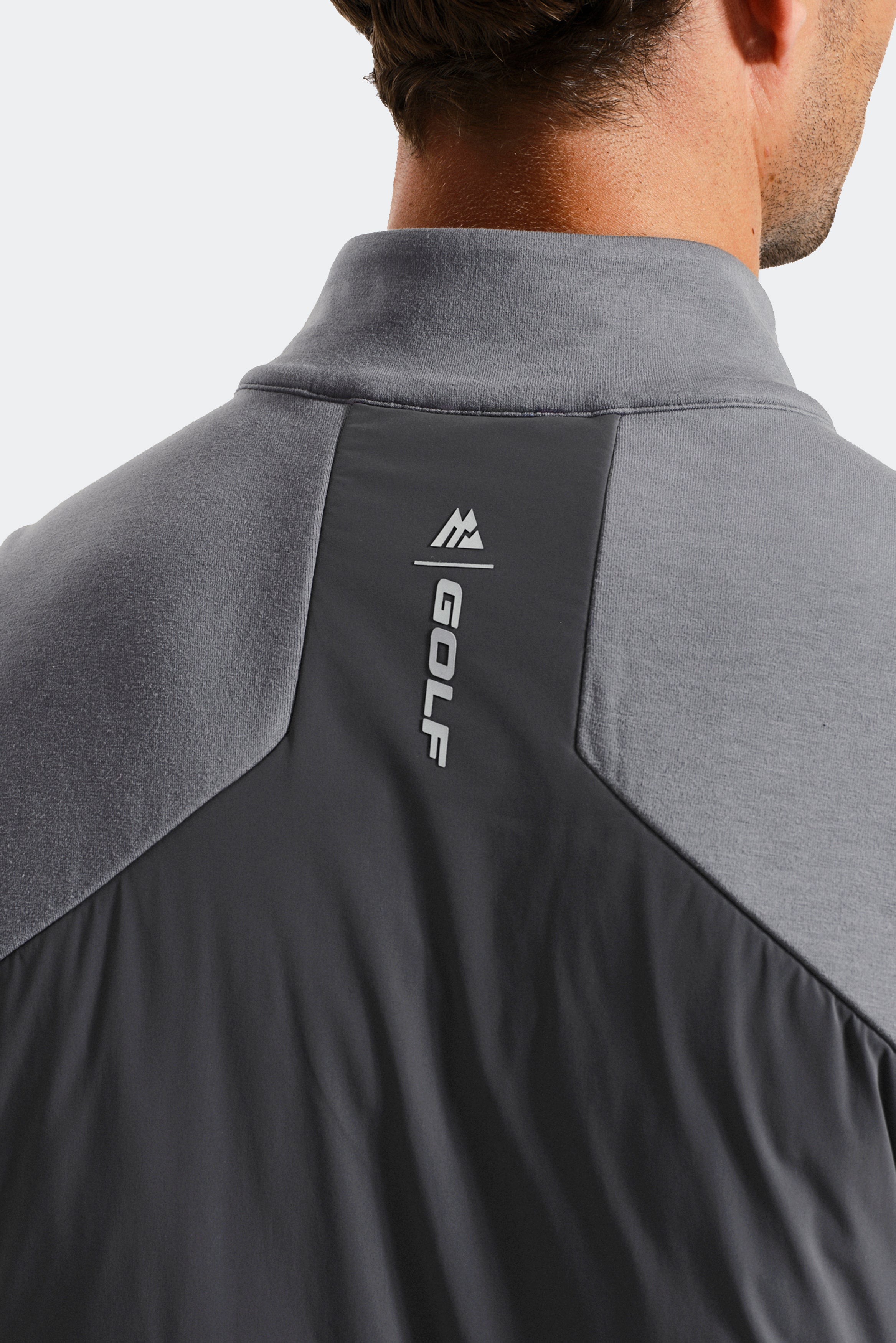 Montirex Golf Hybrid Jacket - Asphalt Grey | Sportswear Gymwear